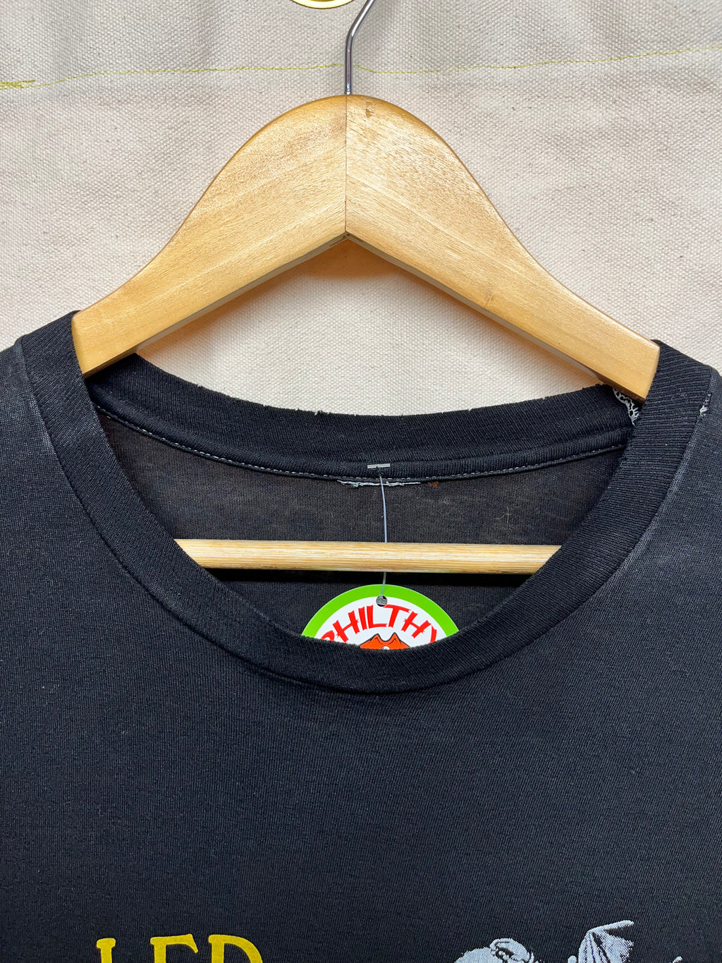 Vintage Led Zeppelin Stairway to Heaven 80's Band Thin Single Stitch T-Shirt: Large