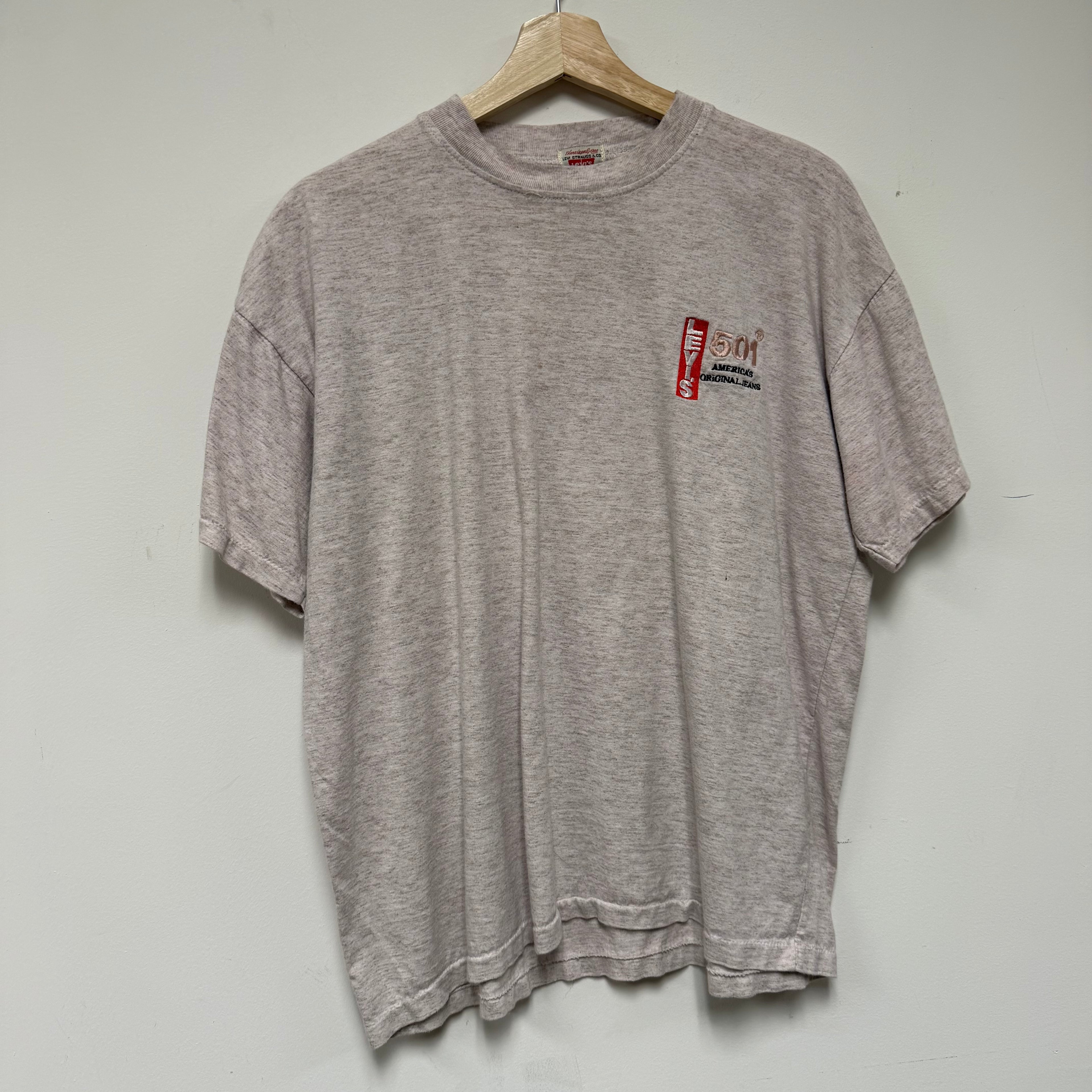 Vintage Levi's 501 Original Jeans T-Shirt: M