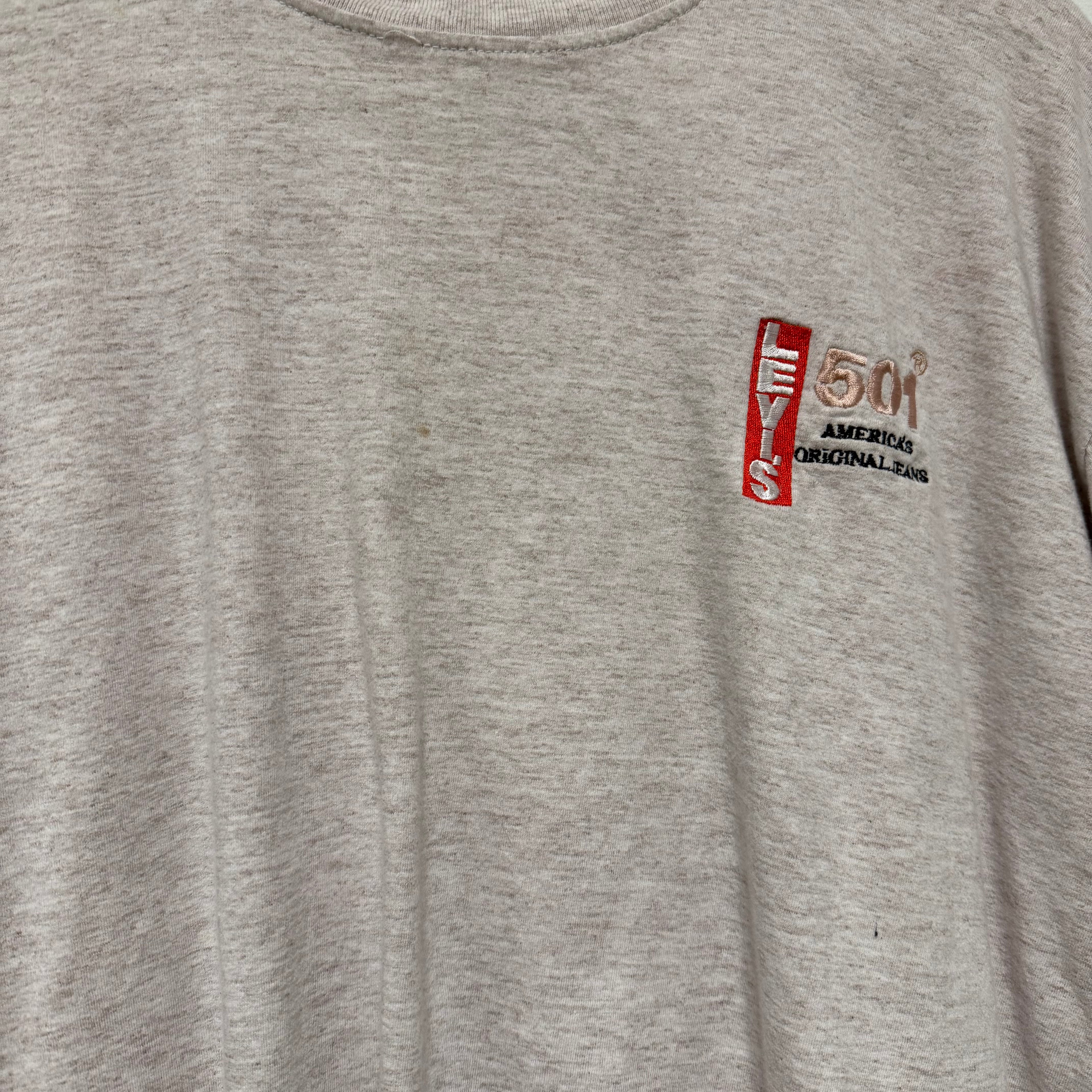 Vintage Levi's 501 Original Jeans T-Shirt: M