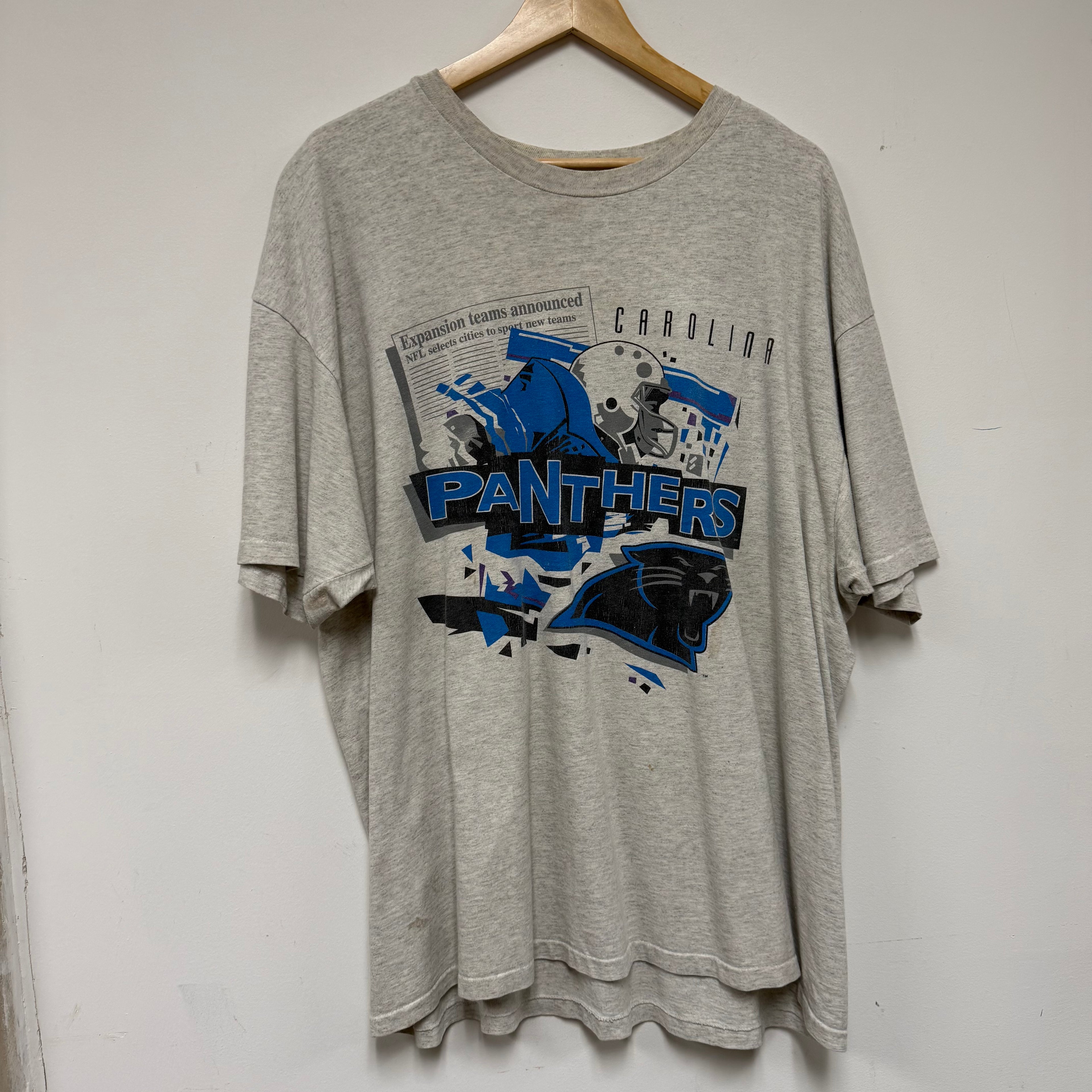 Vintage NFL Carolina Panthers T-Shirt: XXL
