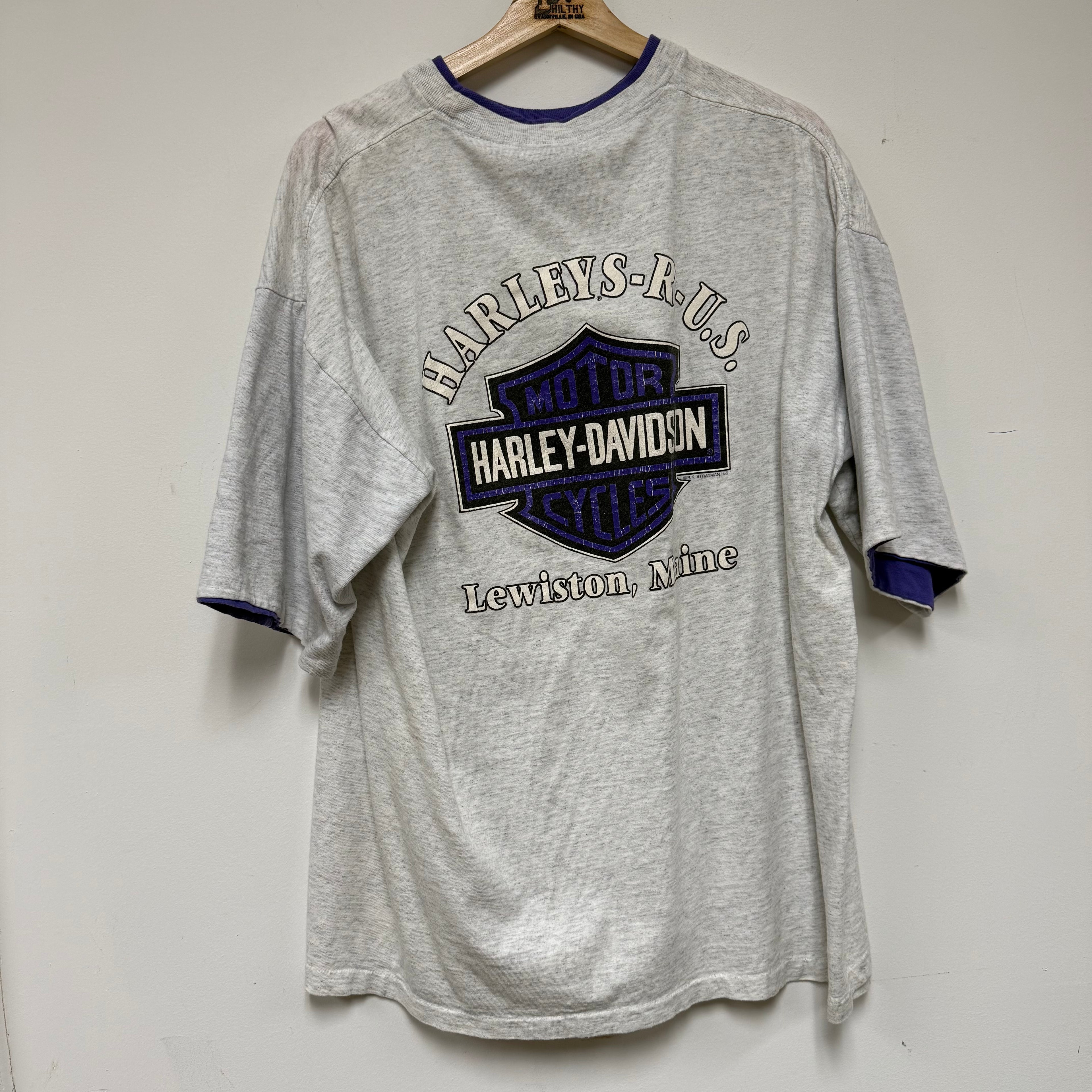 Vintage Harley-Davidson Motorcycles T-Shirt: XL
