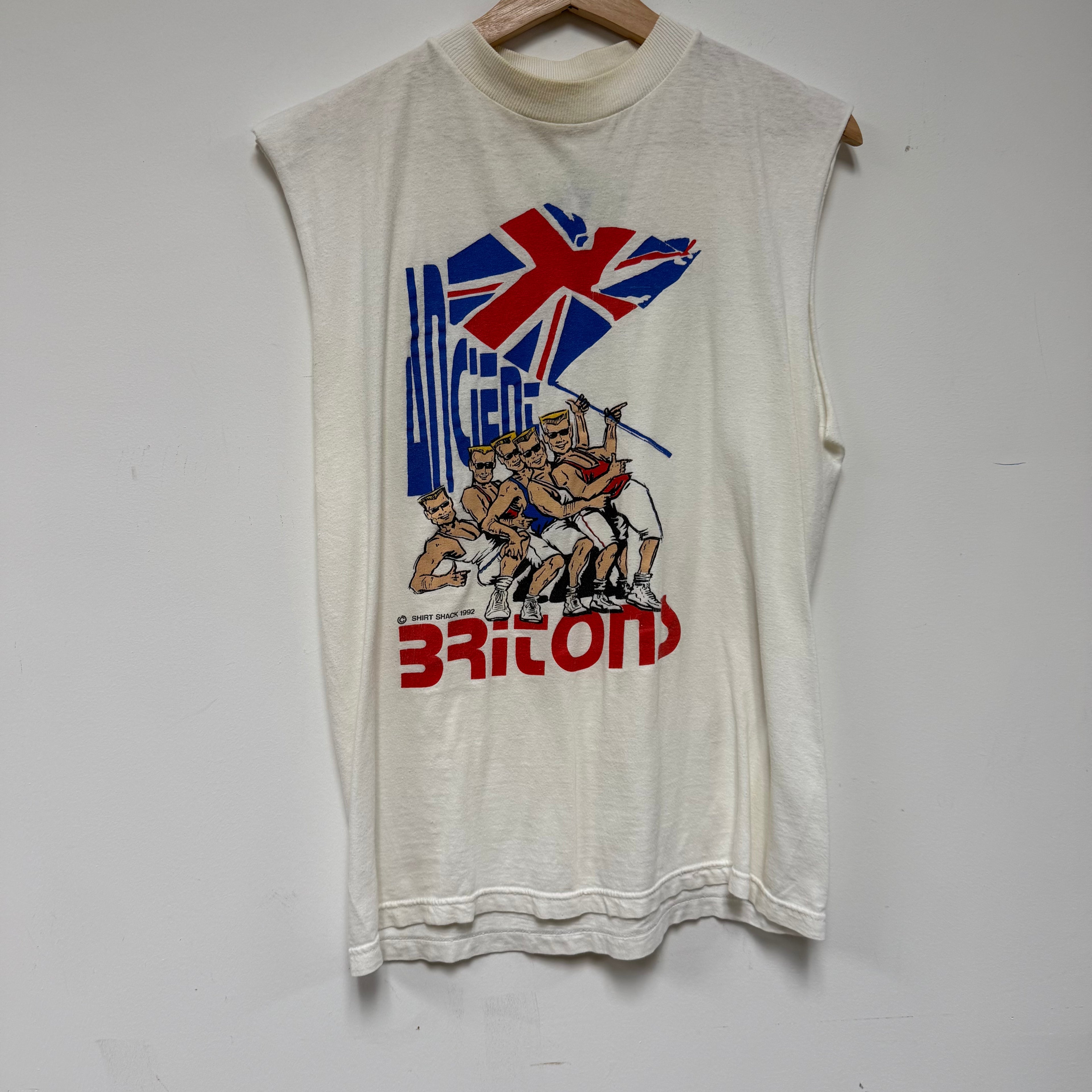 Vintage '92 Ancient Britons Tank Top: L