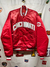 Load image into Gallery viewer, Vintage Cincinati Reds Diamond Collection MLB Starter Satin Jacket : XL
