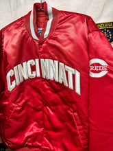 Load image into Gallery viewer, Vintage Cincinati Reds Diamond Collection MLB Starter Satin Jacket : XL
