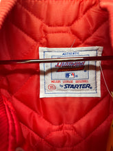 Load image into Gallery viewer, Vintage Cincinati Reds Diamond Collection MLB Starter Satin Jacket : XL
