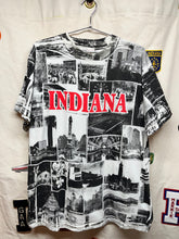 Load image into Gallery viewer, Vintage Indiana All Over Print Indianapolis Colts City Photos USA T-Shirt: XL
