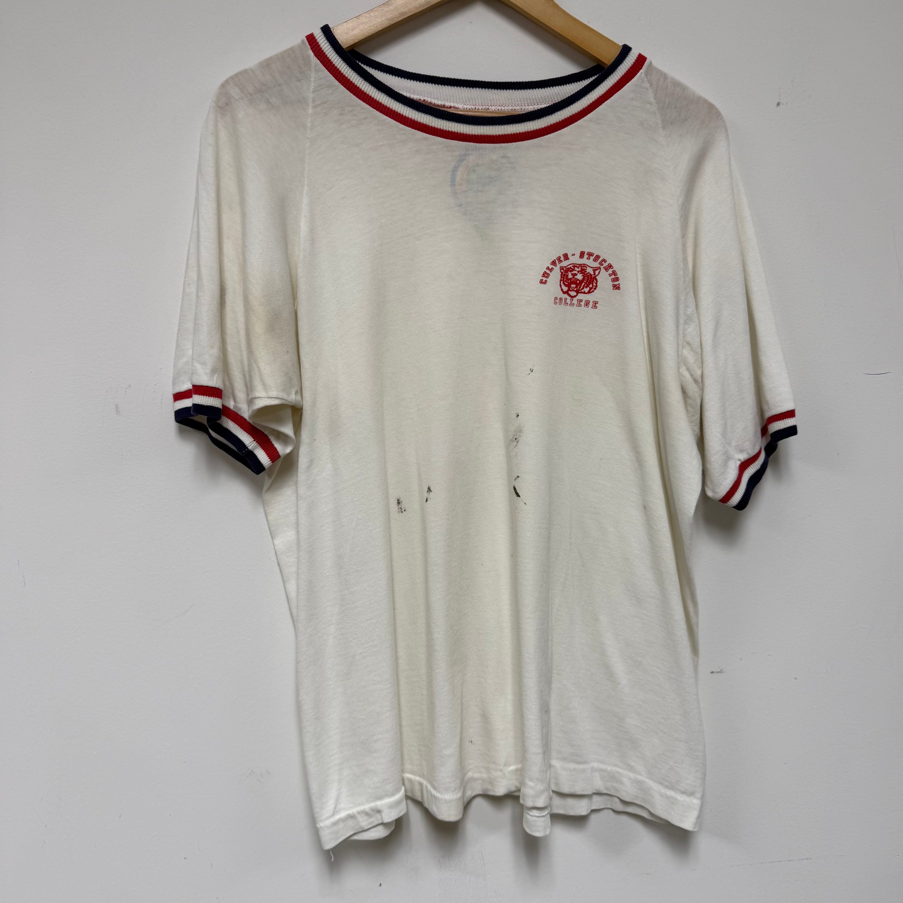 Vintage Culver-Stockton College T-Shirt: XL