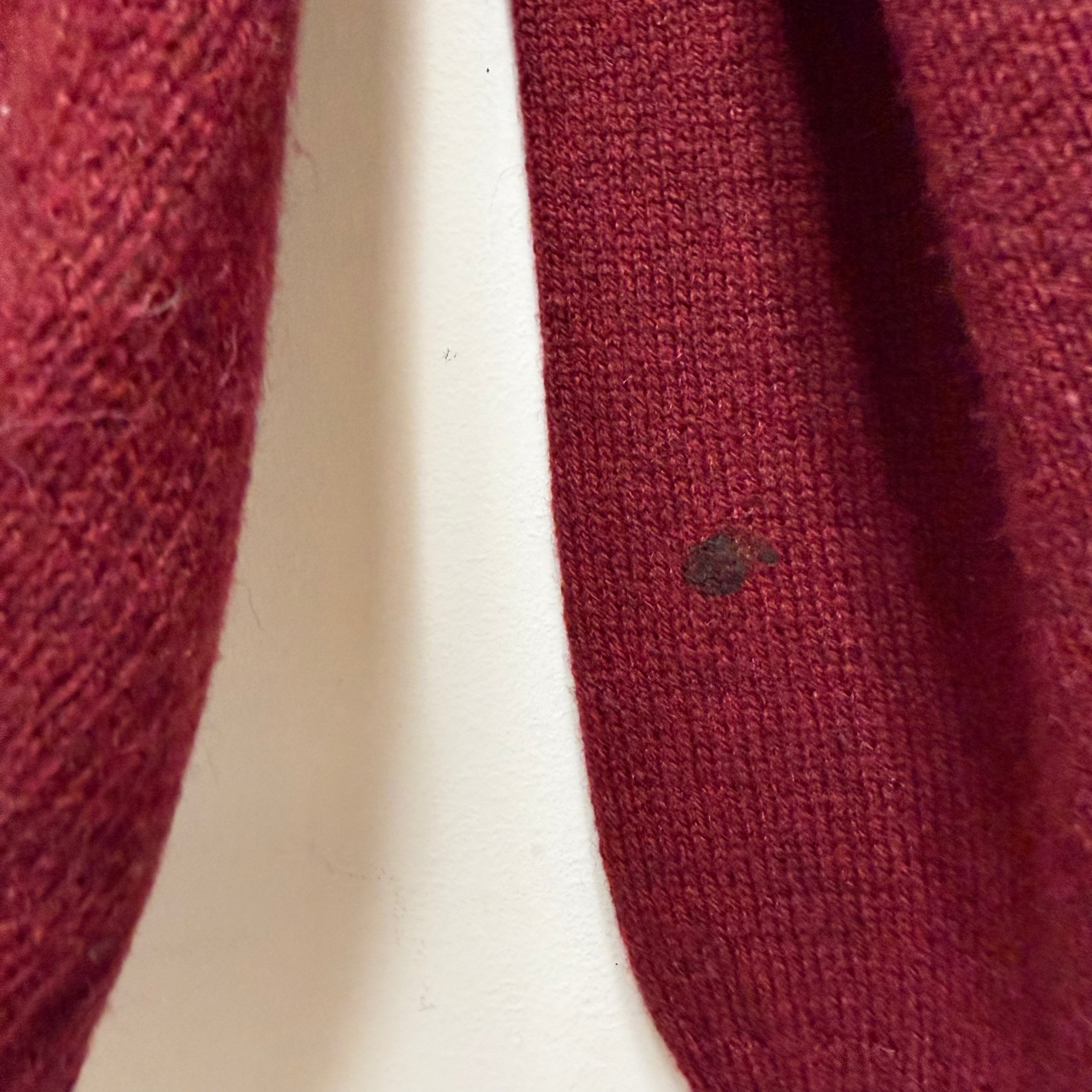 Vintage Knit Cardigan Sweater: M