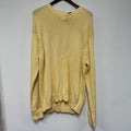 Vintage Yellow Knit Sweater: L