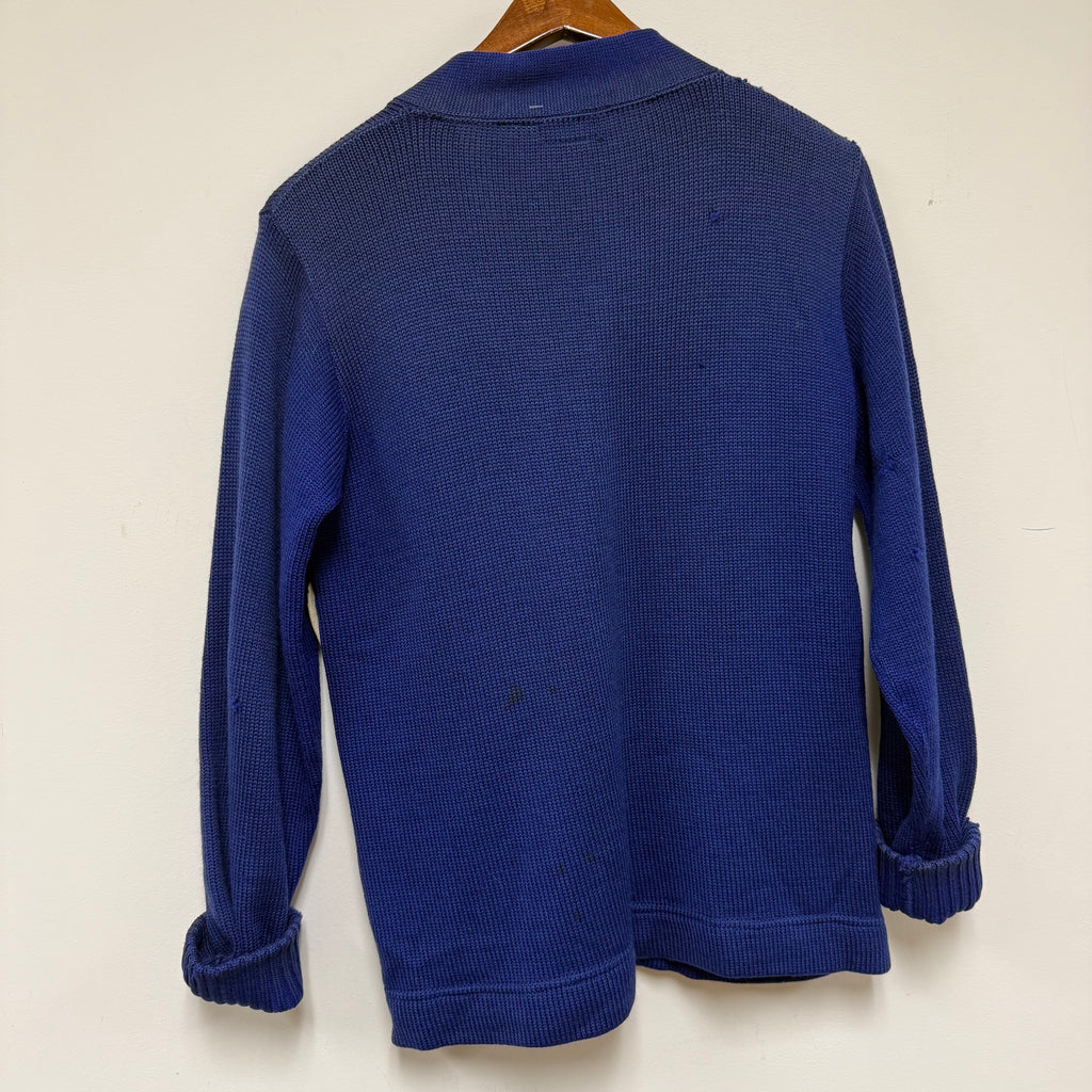 Vintage 1946 Memorial High School Knit Cardigan: S