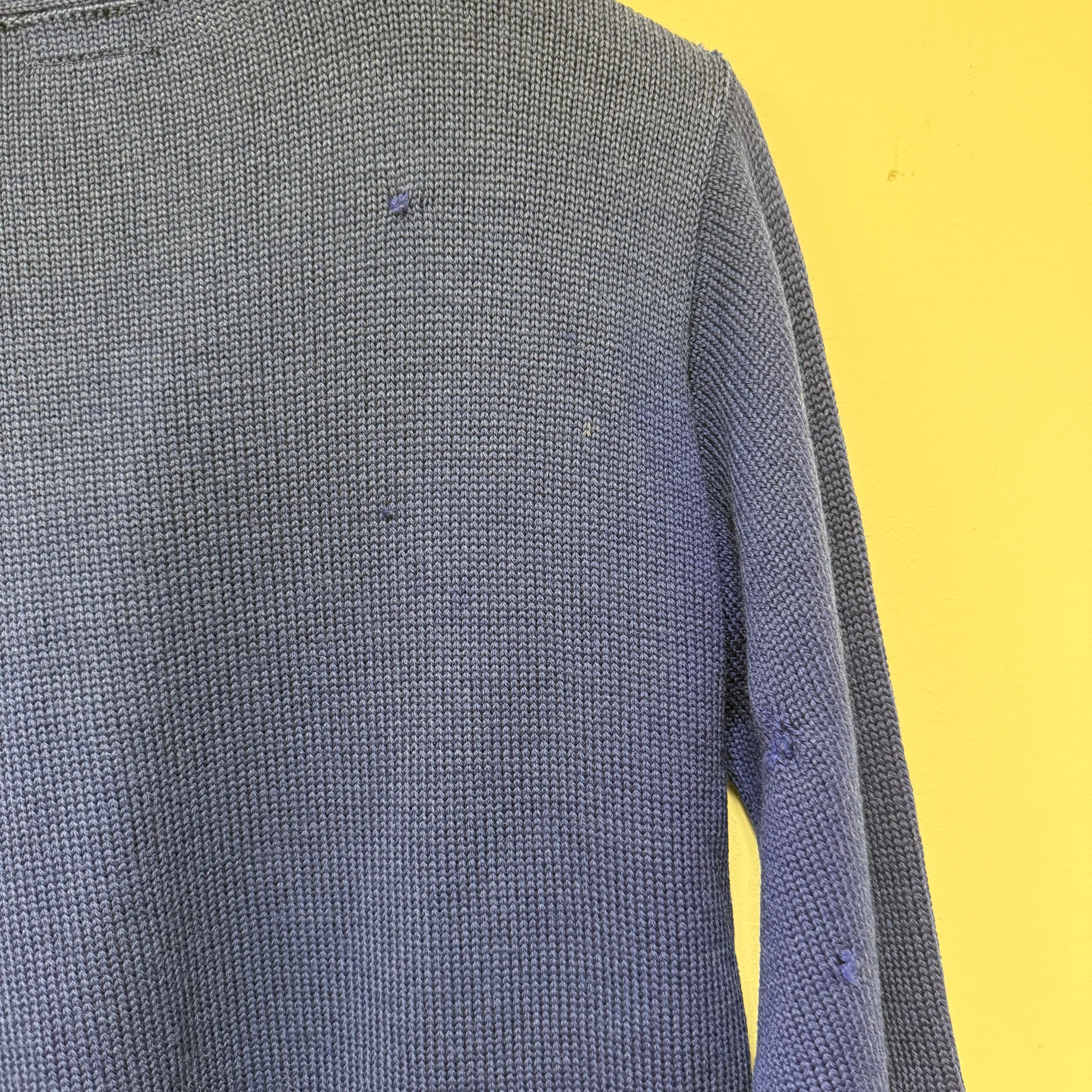 Vintage 1946 Memorial High School Knit Cardigan: S