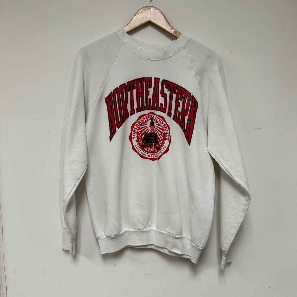 Vintage Northeastern University Boston Sweatshirt: L