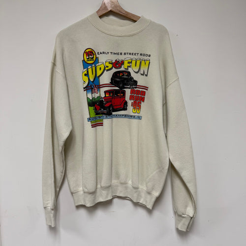 Vintage '95 Rod Run Car Show Sweatshirt: XL