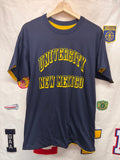 Vintage University of New Mexico UNM 80's Champion Reversible Double Face T-Shirt: Large