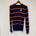 Vintage Illinois Chief Illiniwek Knit Sweater: S