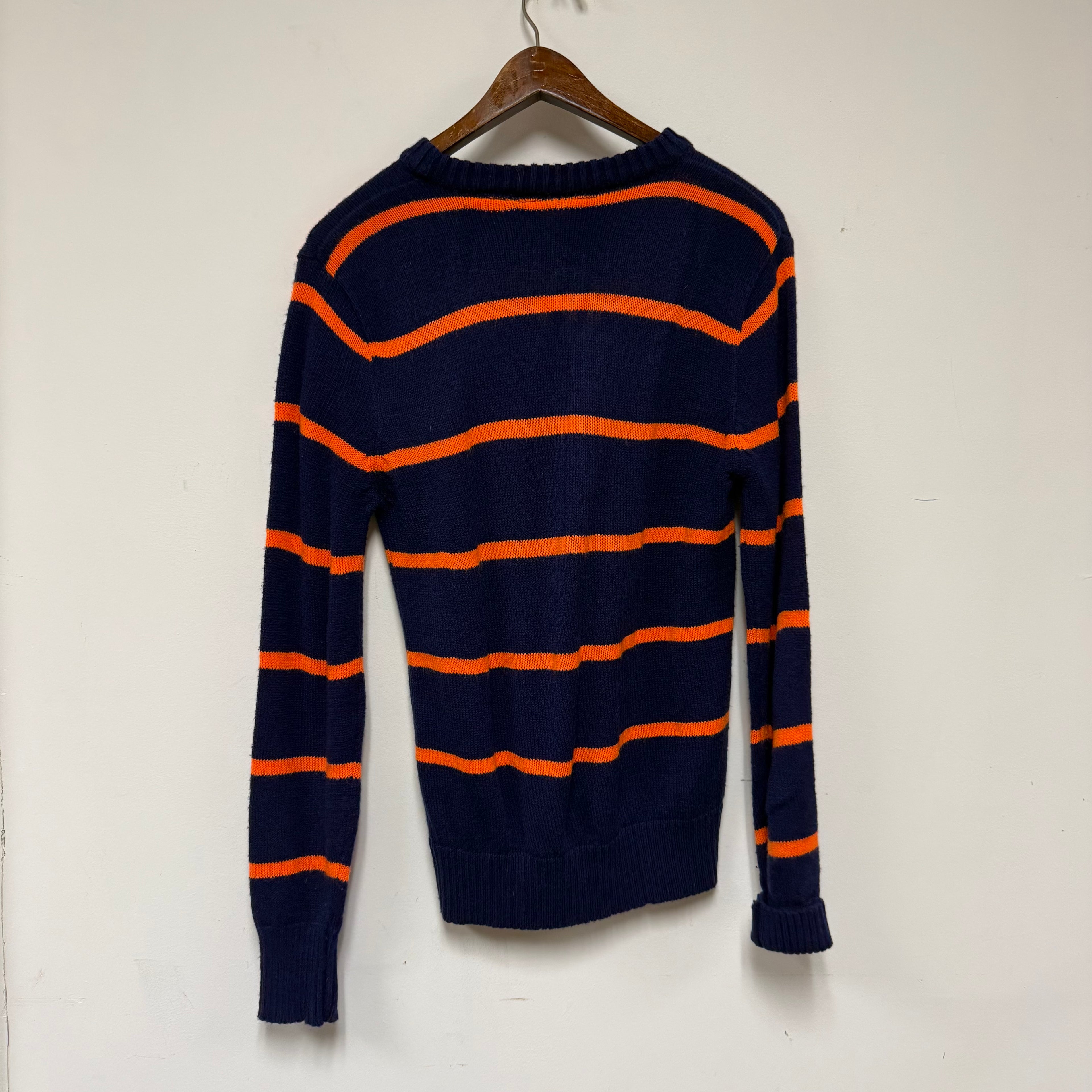 Vintage Illinois Chief Illiniwek Knit Sweater: S