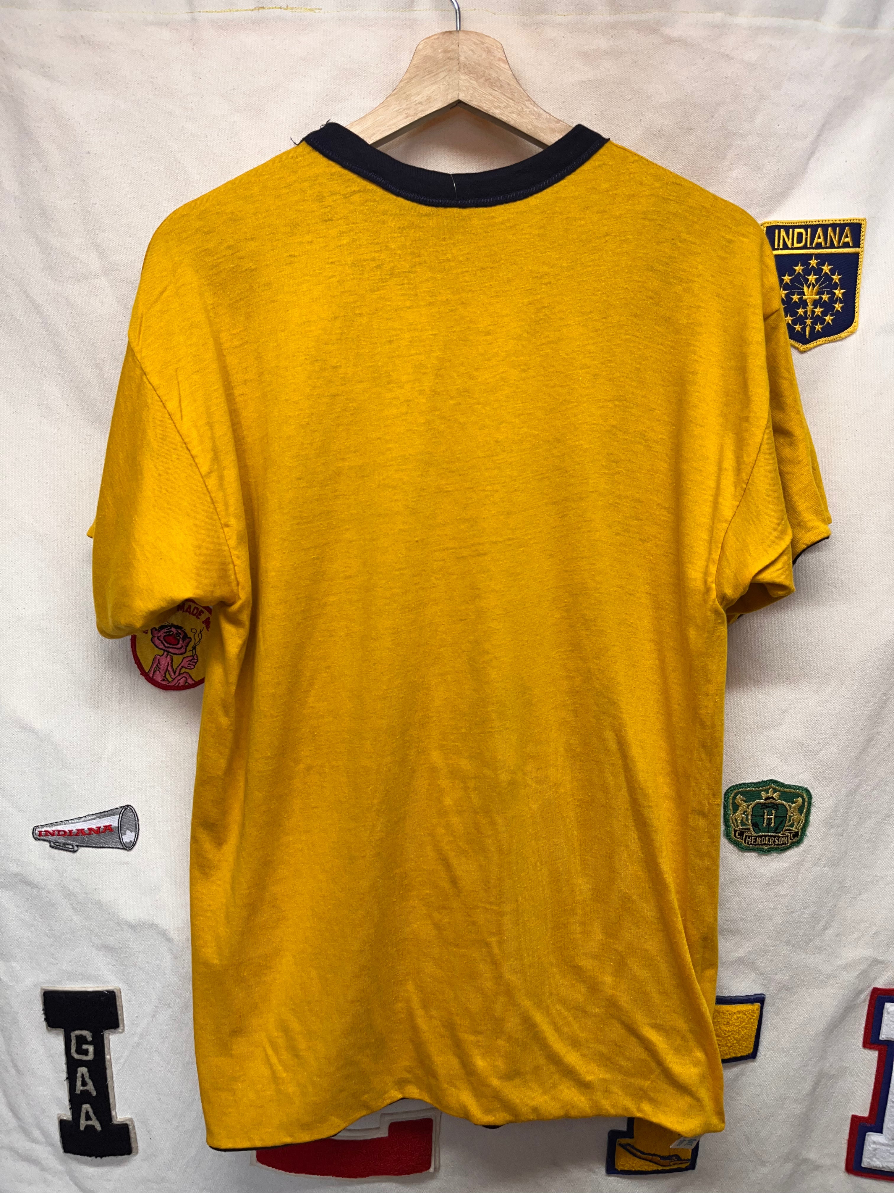 Vintage University of New Mexico UNM 80's Champion Reversible Double Face T-Shirt: Large