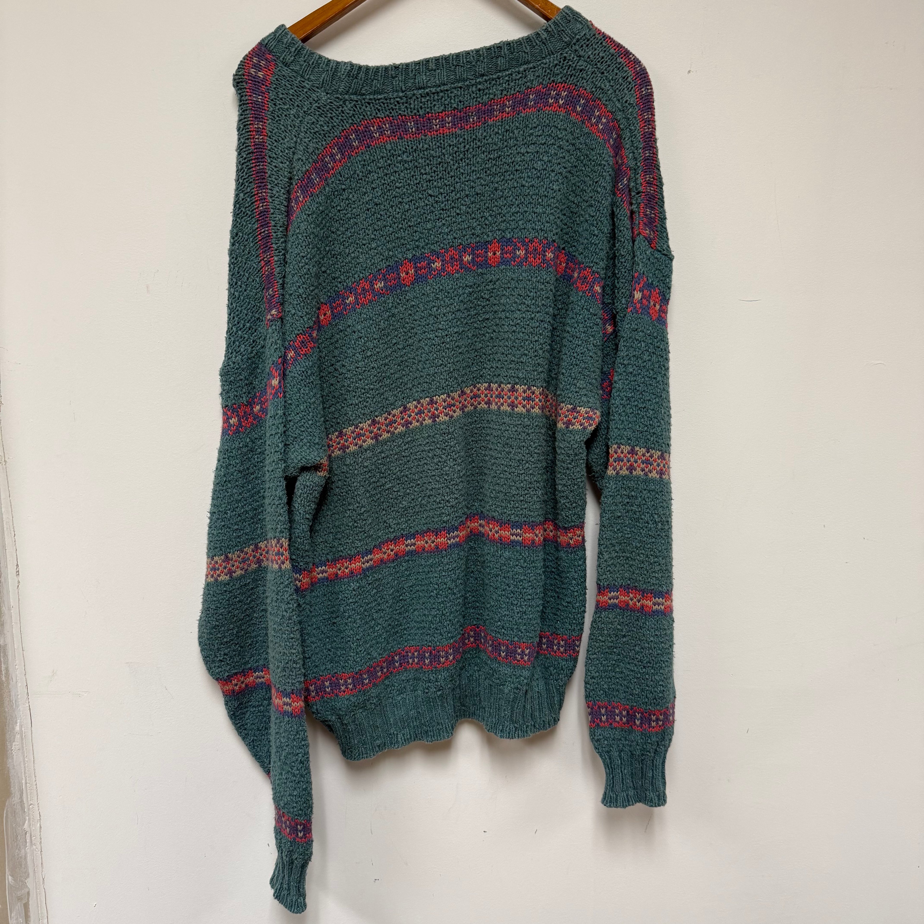Vintage Woolrich Knit Sweater: L