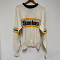 Vintage NFL Pittsburgh Steelers Knit Sweater: XL