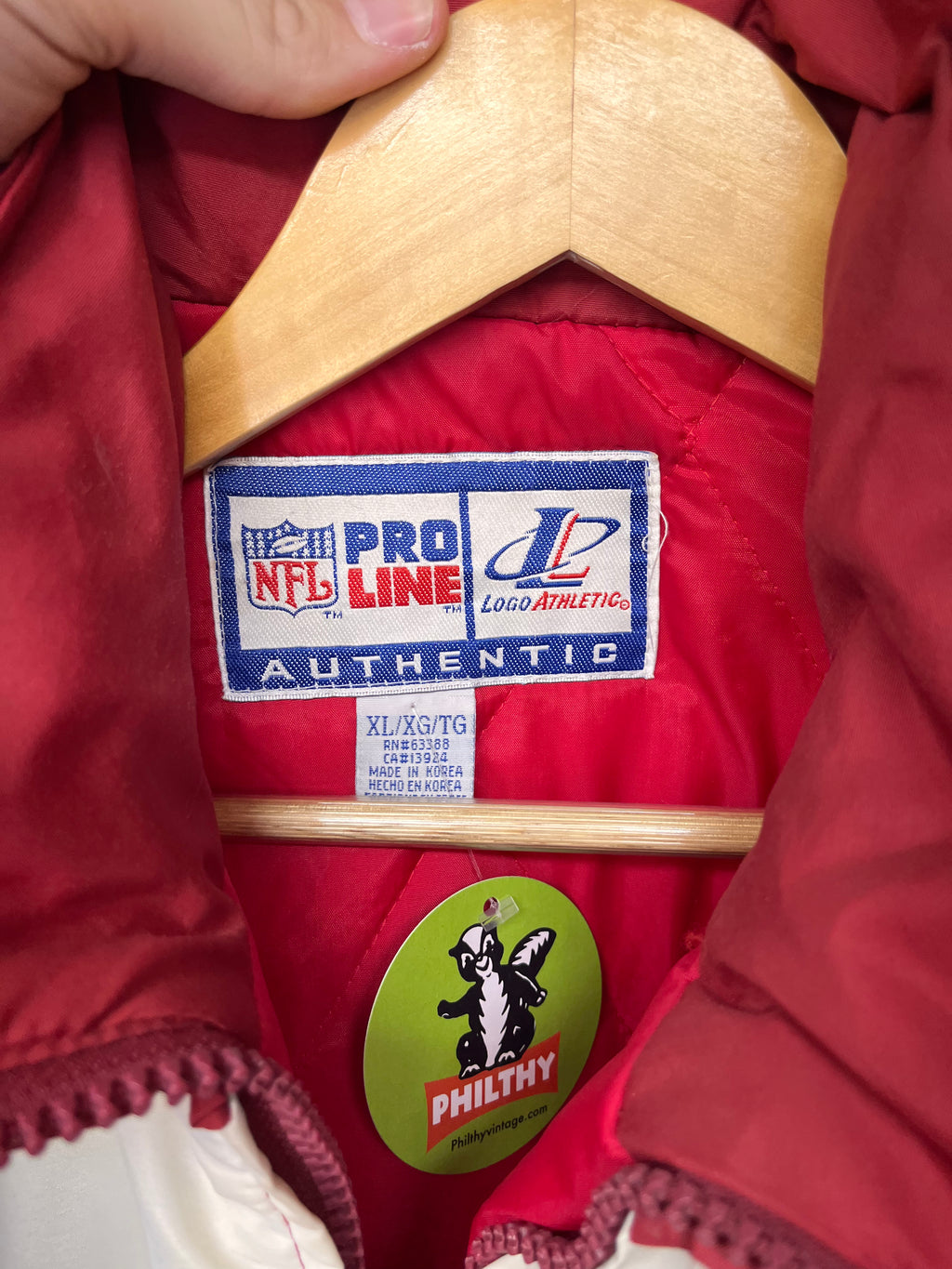 Vintage Indiana University Hoosiers IU Logo Athletic Splash Jacket: XL