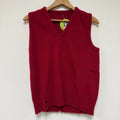 Vintage Red Sweater Vest: S