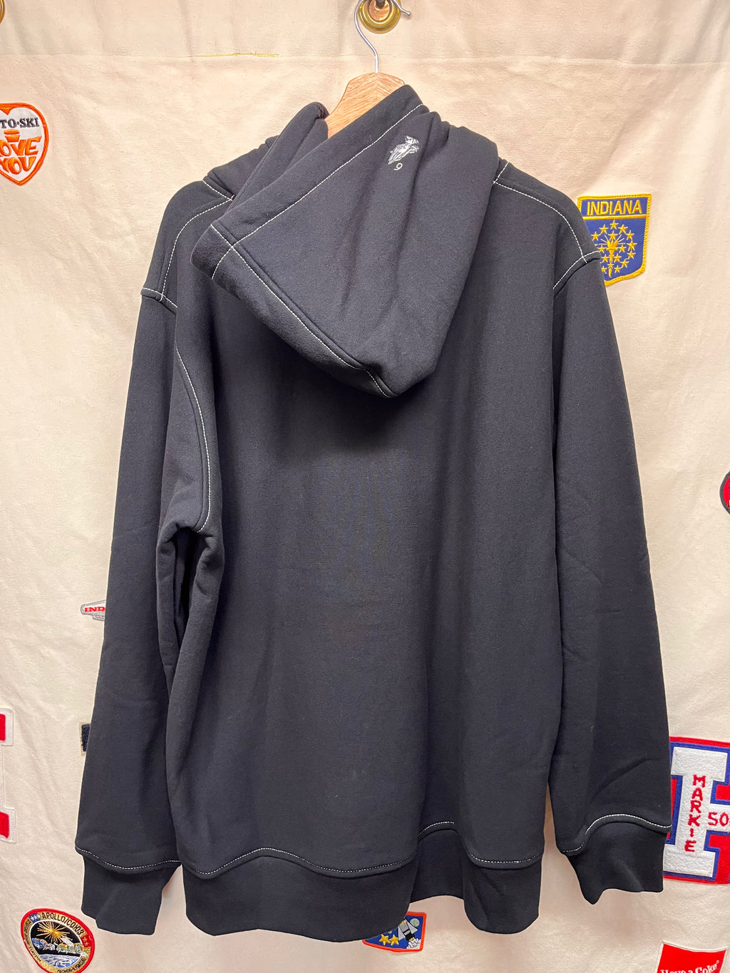 Octobers Very Own OVO Drake 6 God Black Sweatshirt Hoodie: 2XL