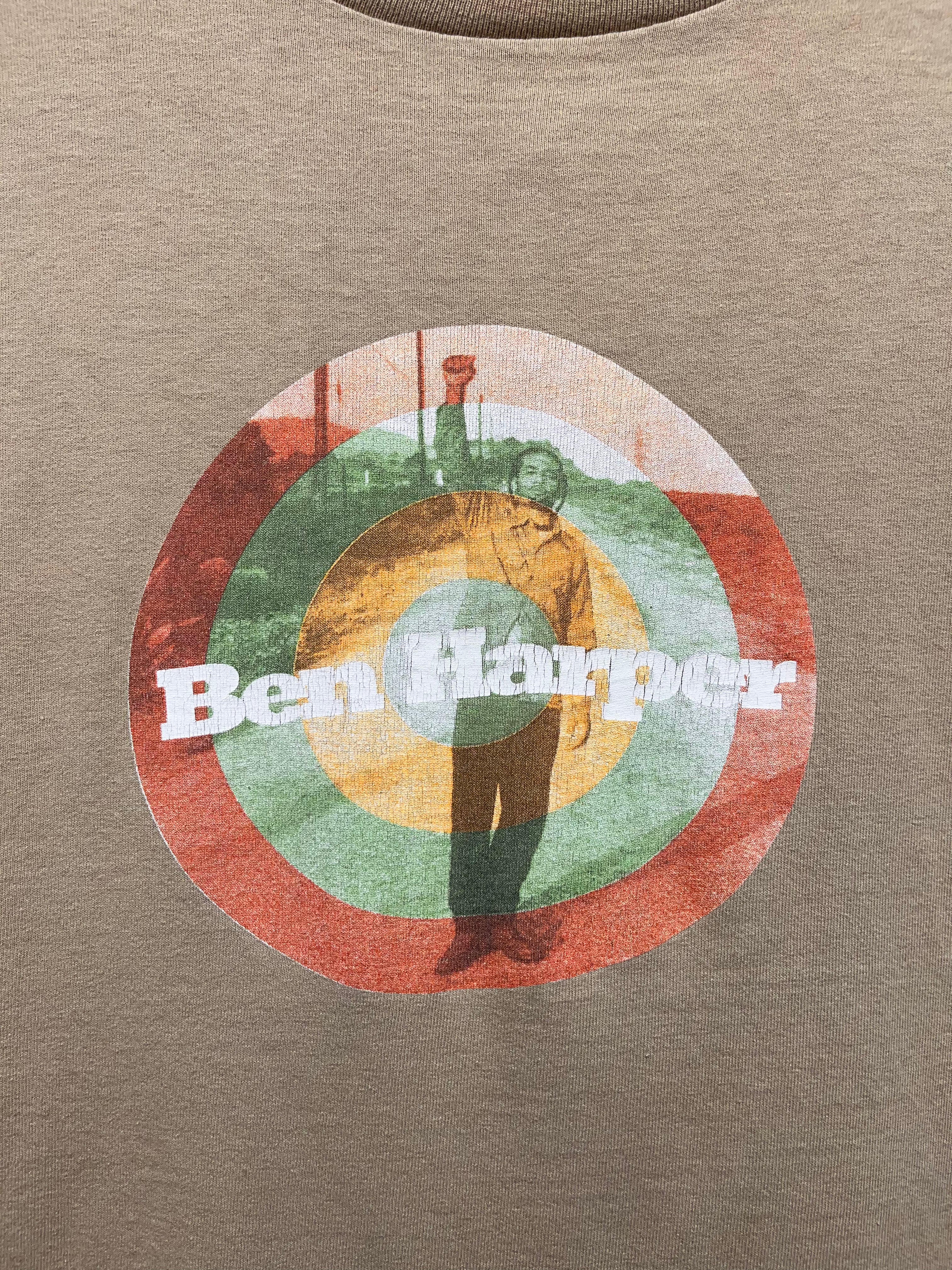 Vintage Ben Harper and The Innocent Criminals Tan Band T-Shirt: Medium