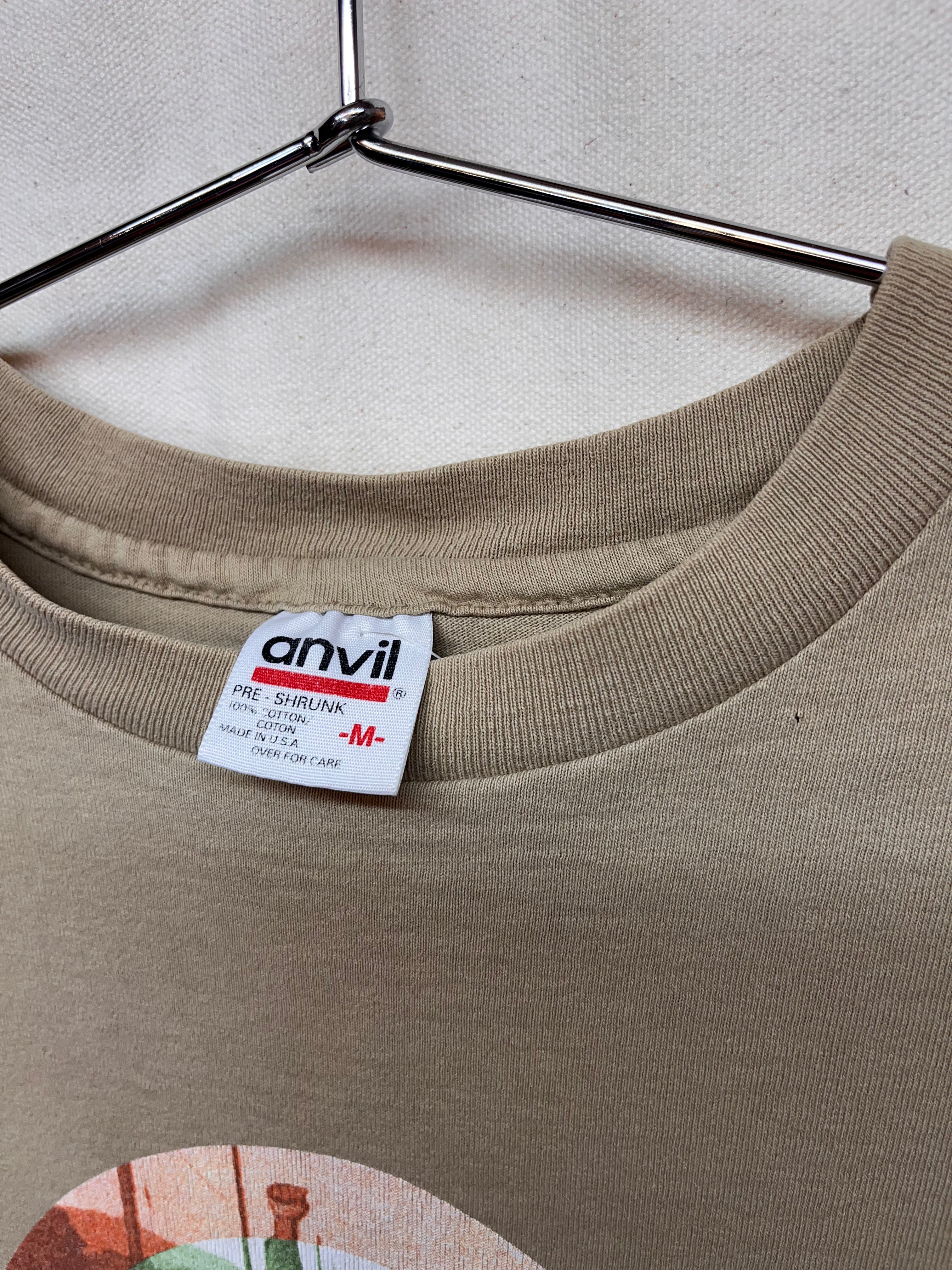 Vintage Ben Harper and The Innocent Criminals Tan Band T-Shirt: Medium