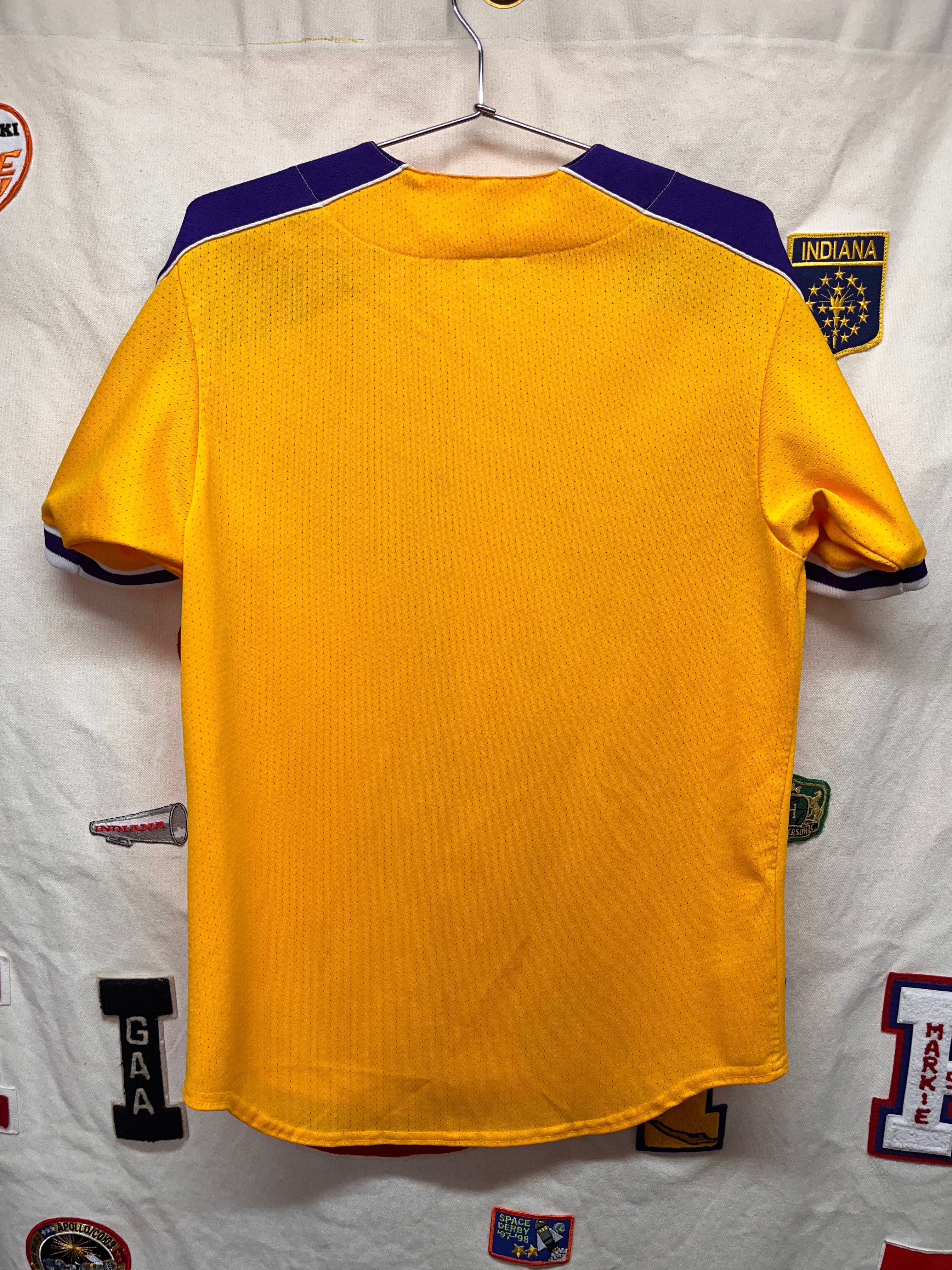 Vintage Minnesota Vikings NFL Majestic Baseball Jersey: Medium