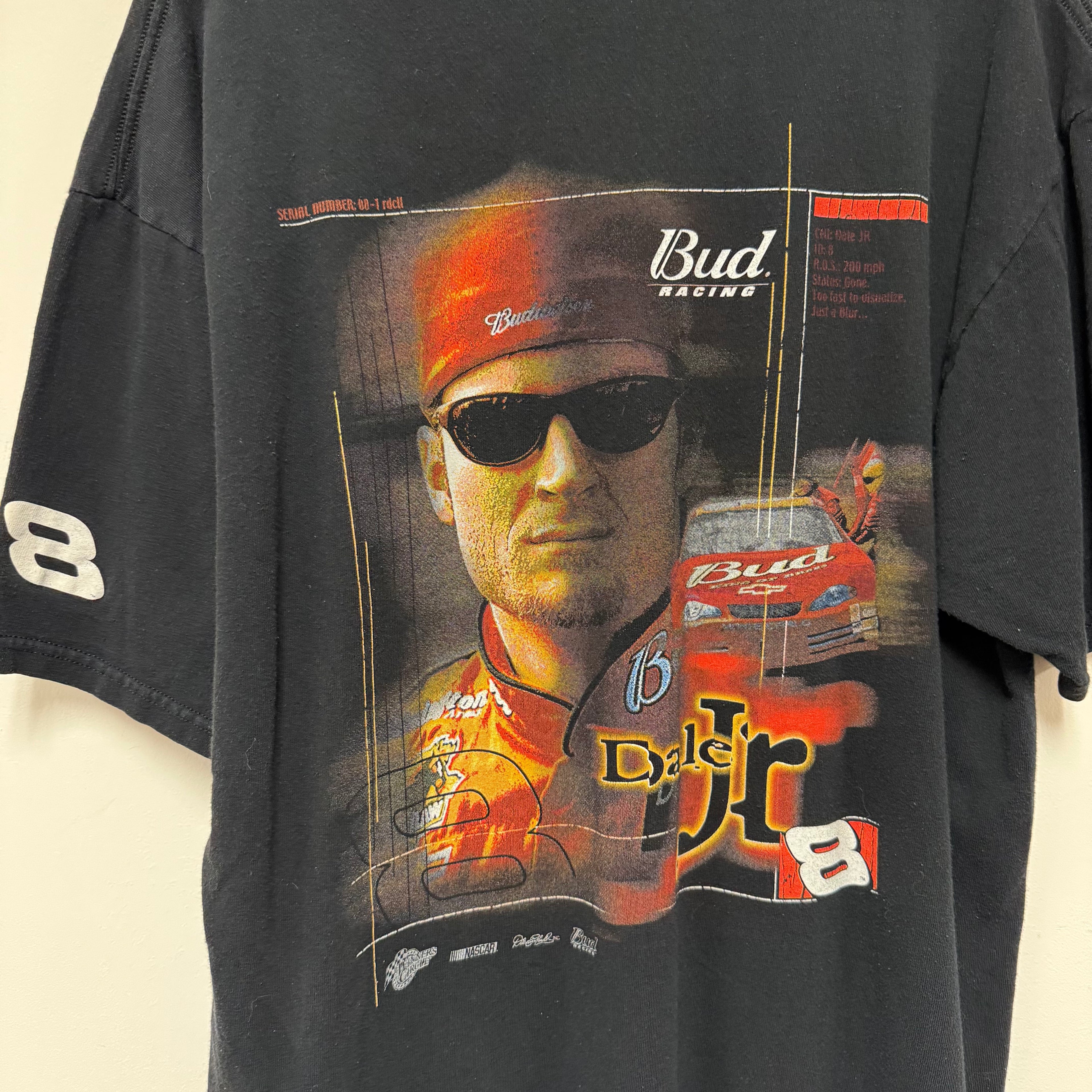 Vintage NASCAR Dale Jr. Racing T-Shirt: XL