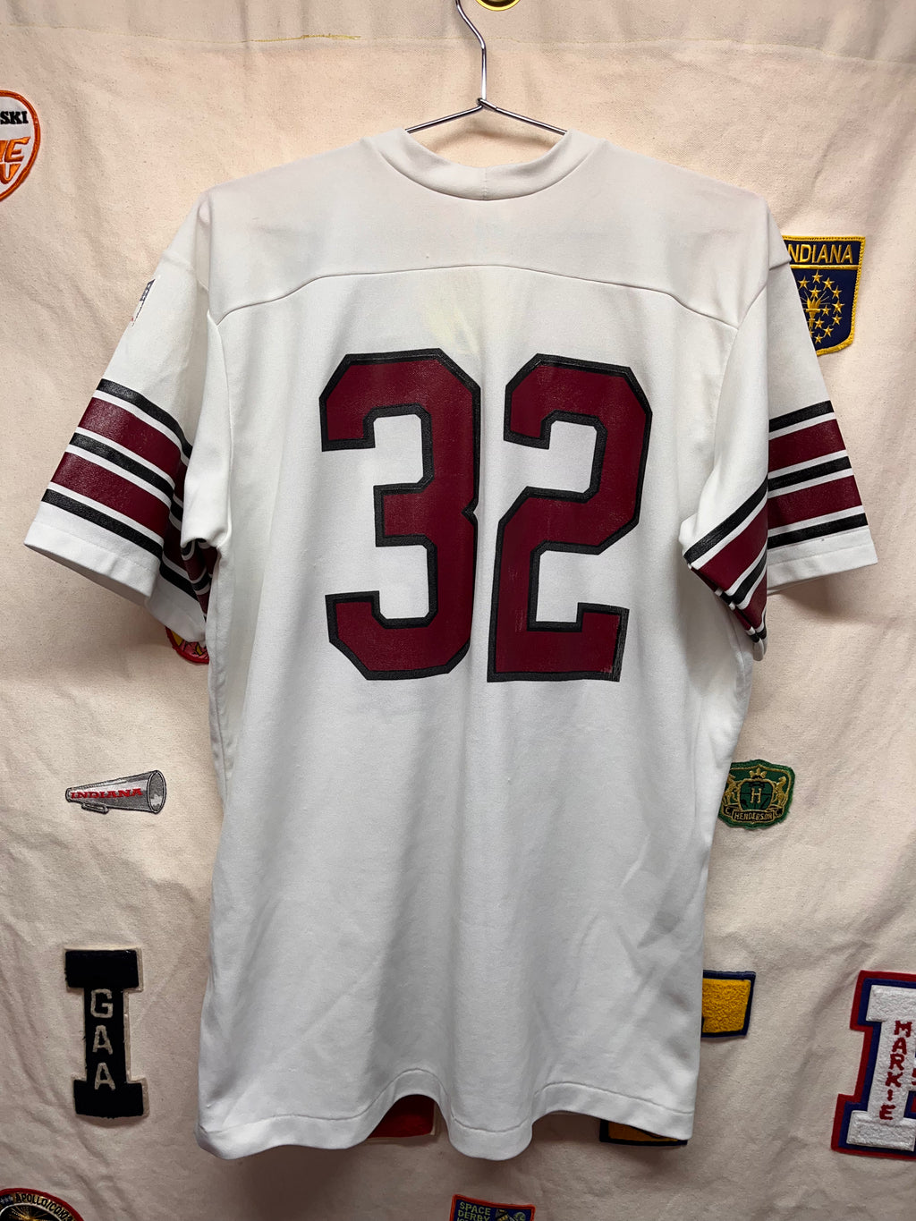 Vintage Arizona Cardinals 32 White NFL 80's Rawlings Football Jersey: XL