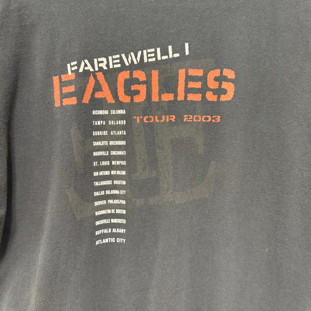 Vintage 2003 Eagles Tour T-Shirt: XL