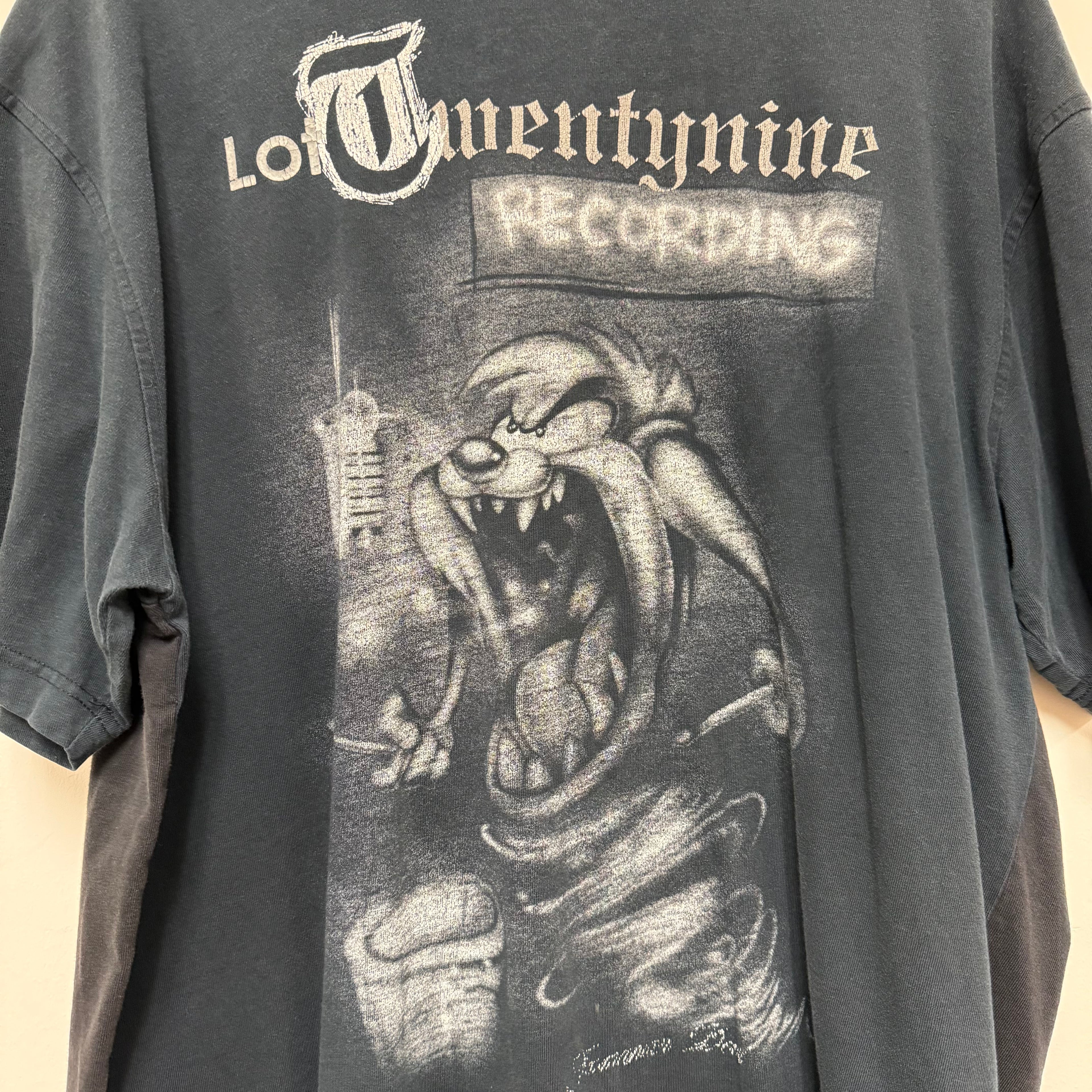 Vintage Tasmanian Devil Twentynine Recording T-Shirt: XXL