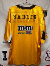 Load image into Gallery viewer, Vintage NASCAR Elliot Sadler M&amp;M's Yellow Y2K Chase Football Jersey: XXL
