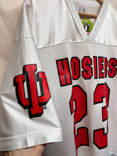 Load image into Gallery viewer, Vtg Indiana University Hoosiers IU White Mesh Football Jersey 23: XL
