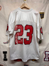 Load image into Gallery viewer, Vtg Indiana University Hoosiers IU White Mesh Football Jersey 23: XL
