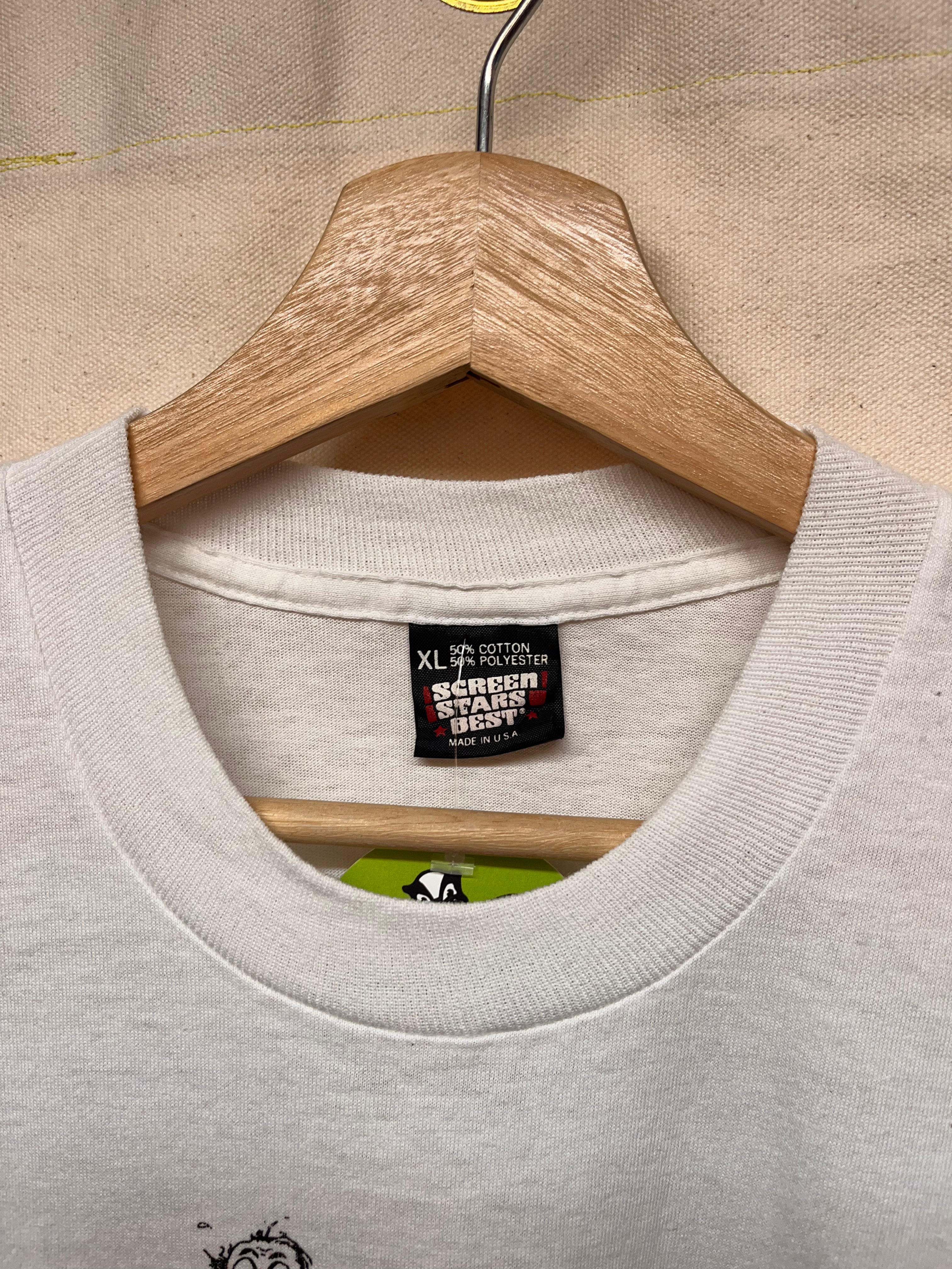 Vintage Indiana Bob Knight Hall of Doom University Hoosiers Basketball Parody T-Shirt: XL