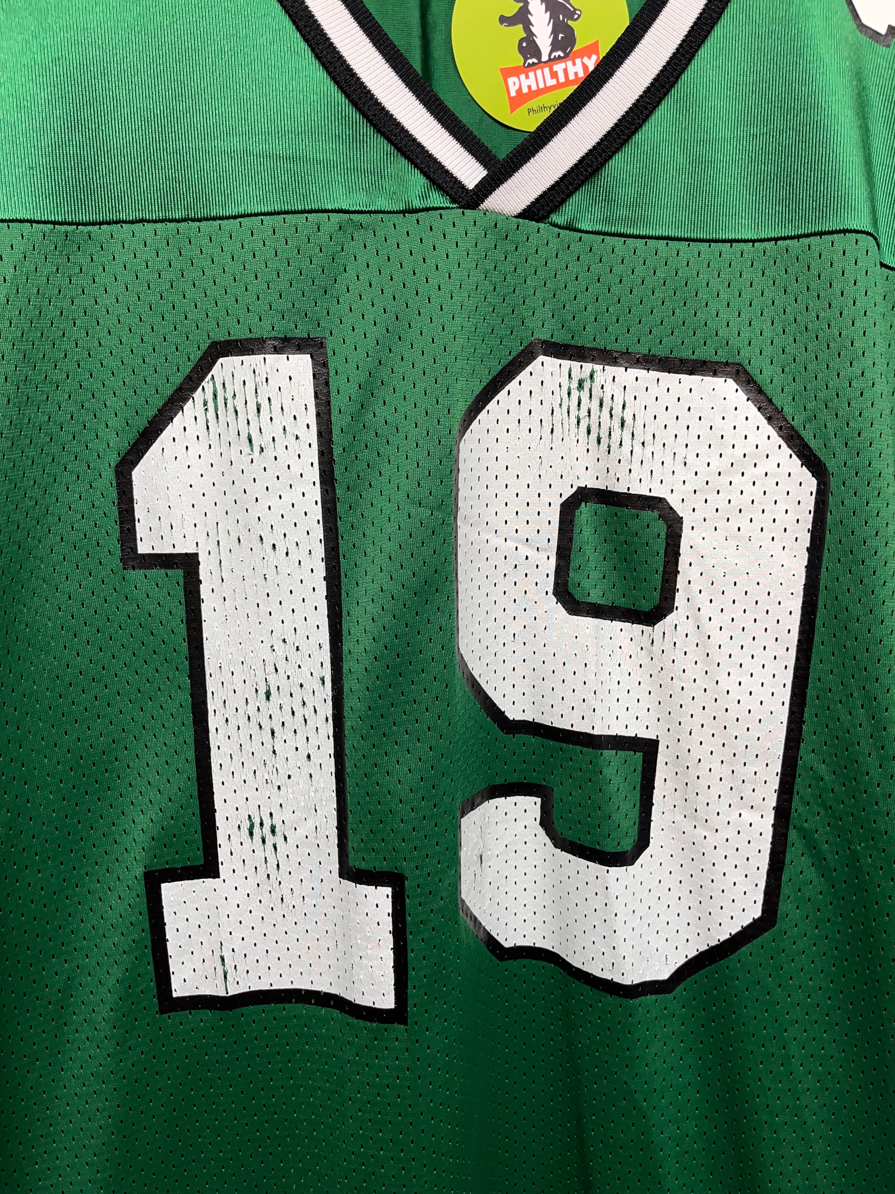 Vintage New York Jets Green Keyshawn Johnson 19 Champion Football Jersey: Large
