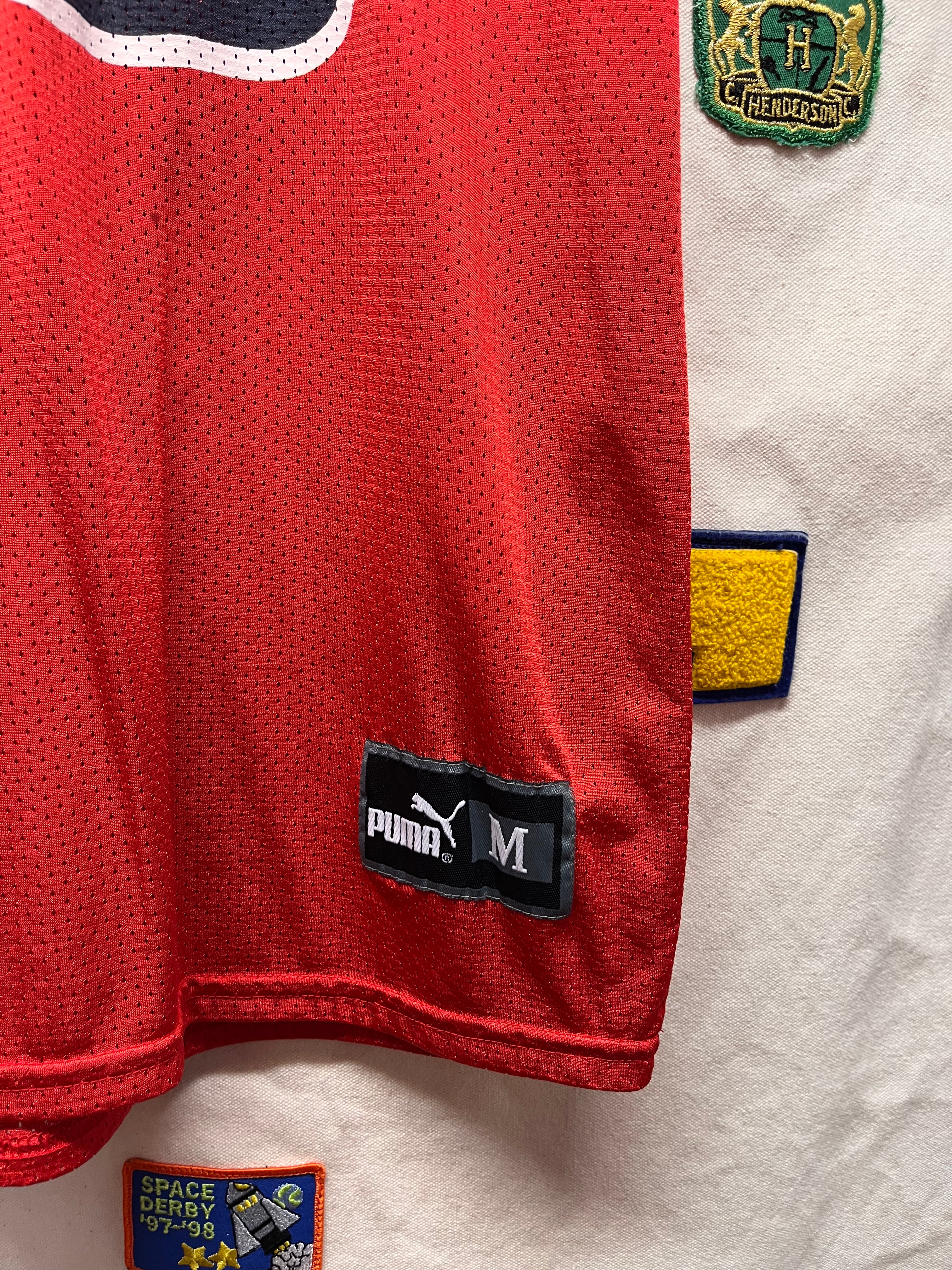 Vintage Tennessee Titans NFL Puma Jevon Kearse 90 Red Football Jersey: Medium