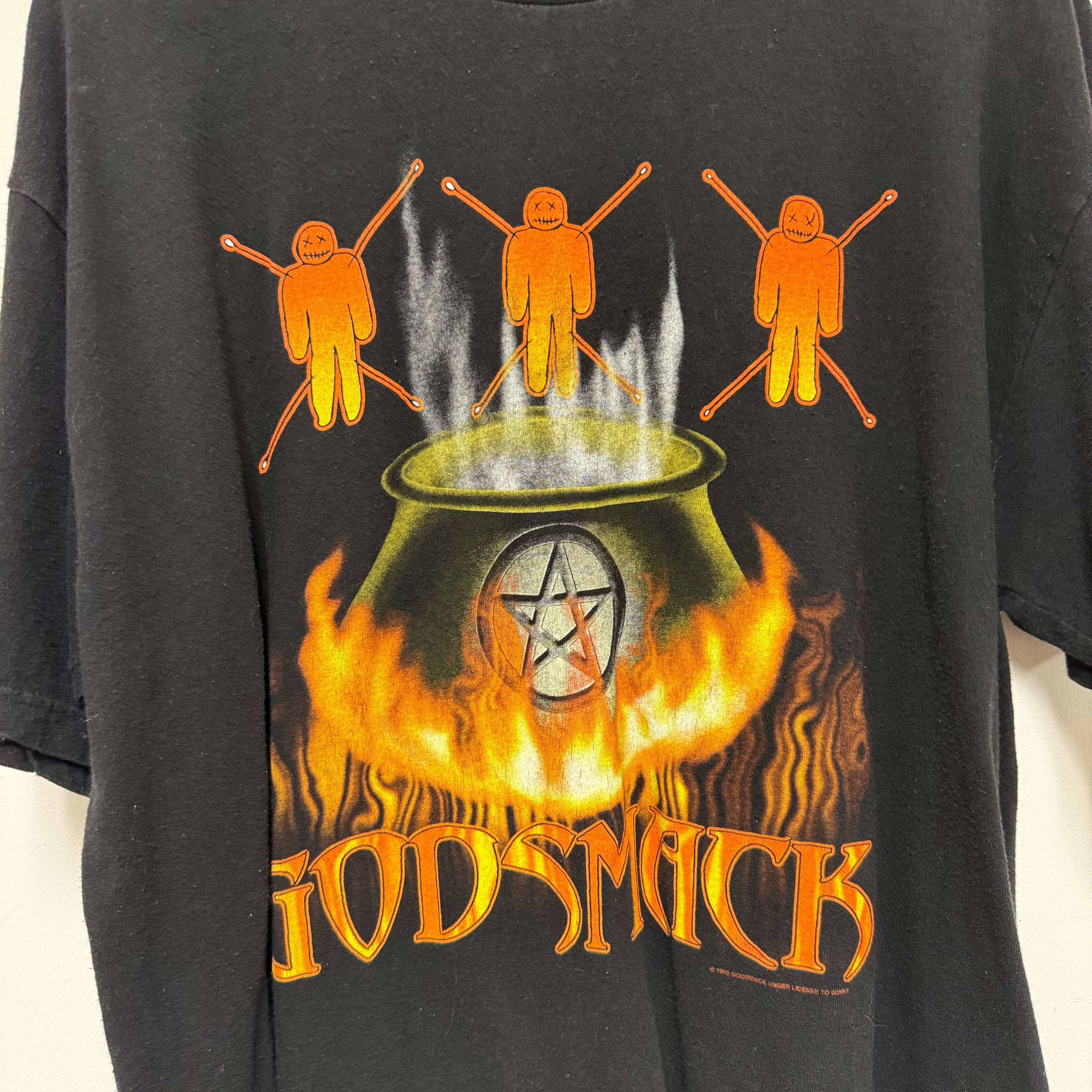 Vintage 2001 Godsmack Tour T-Shirt: XL