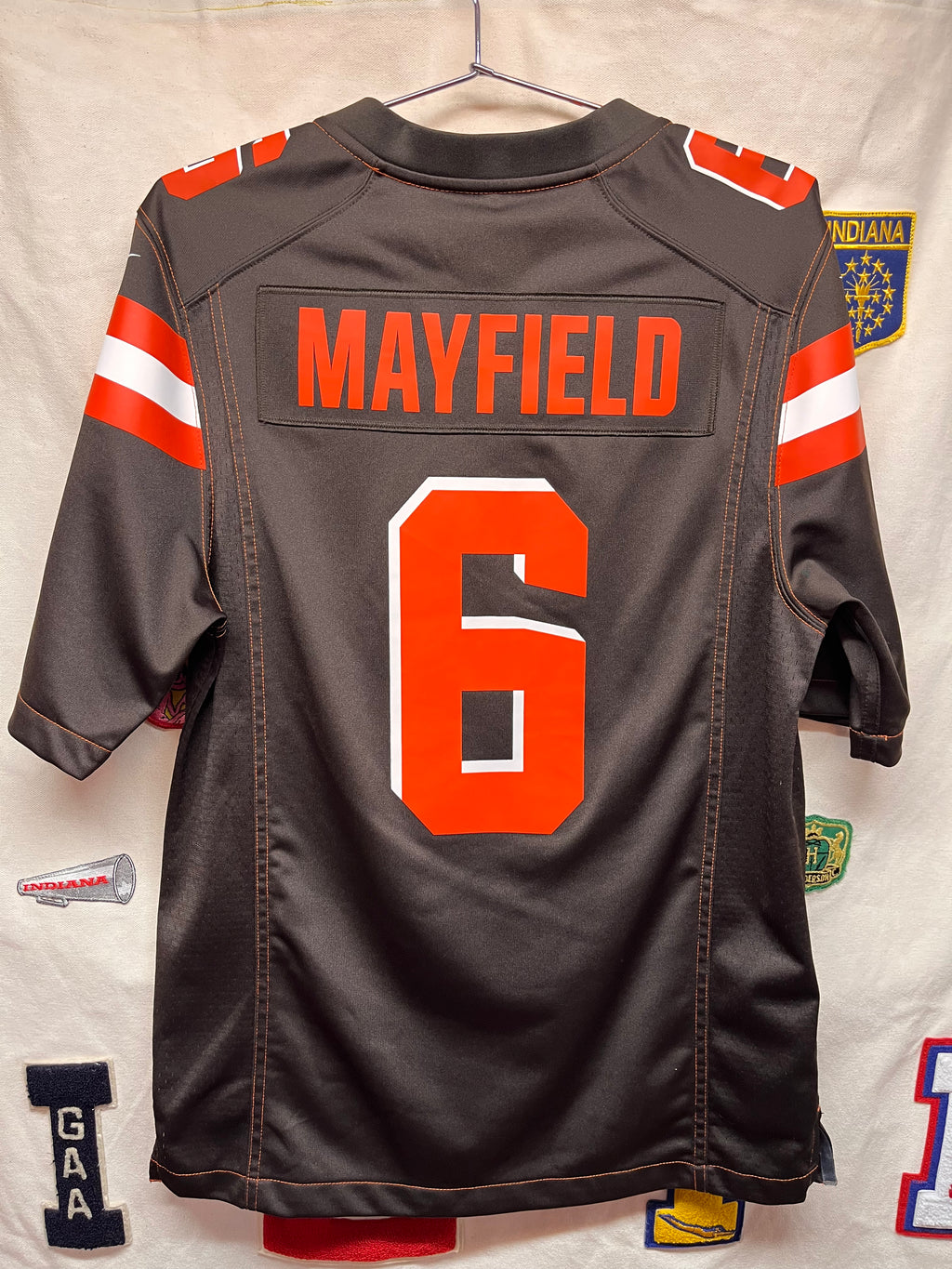 Cleveland Browns Baker Mayfield 6 Nike On Field NFL Football Jersey: Small