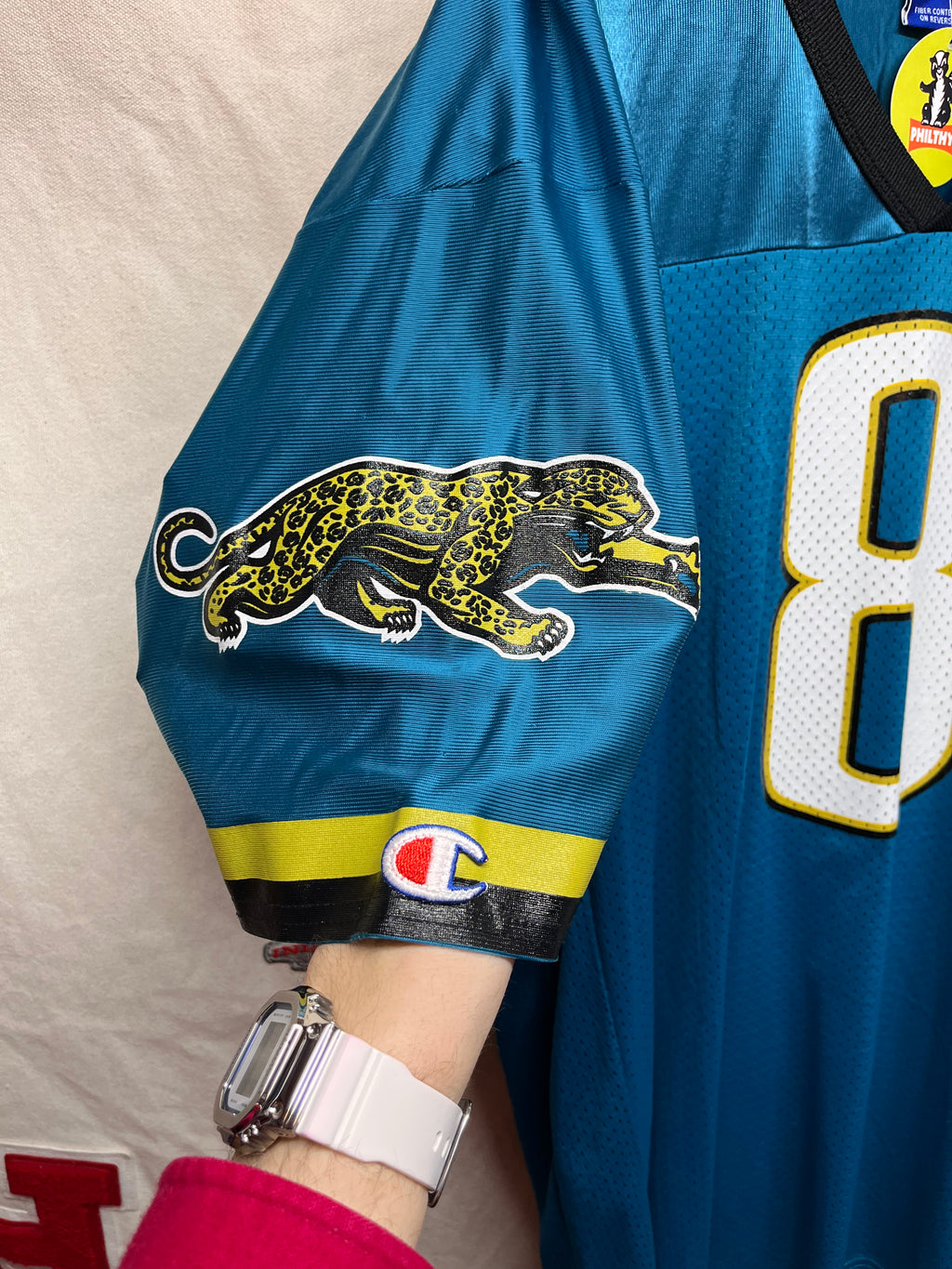 Vintage Jacksonville JaguarsMark Brunell 8 Champion NFL Jersey: XL