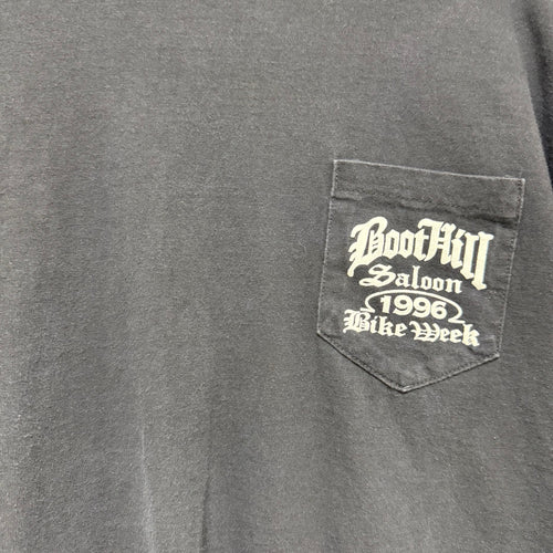 Vintage 1996 Boot Hill Saloon Bike Week Long Sleeve: XXL