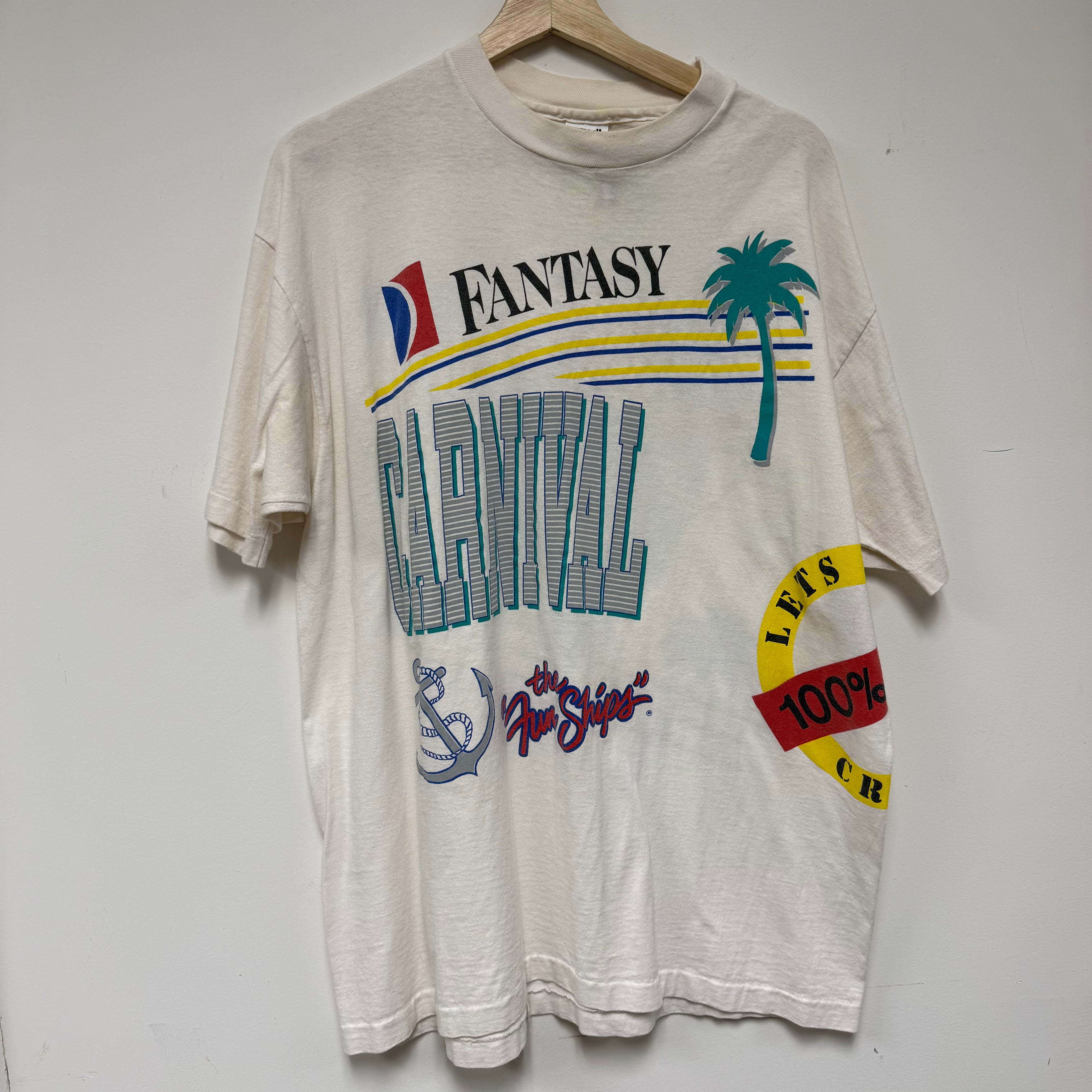 Vintage Fantasy Carnival T-Shirt: XL