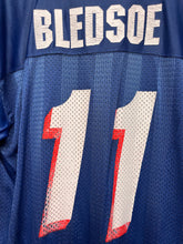 Load image into Gallery viewer, Vintage New England Patriots Drew Bledsoe 11 Stripe Starter NFL Football Jersey: Large
