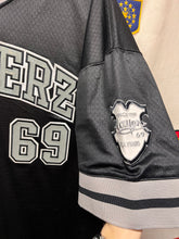 Load image into Gallery viewer, Vintage Playerz 69 Black Mesh Y2K Football Jersey: XXL
