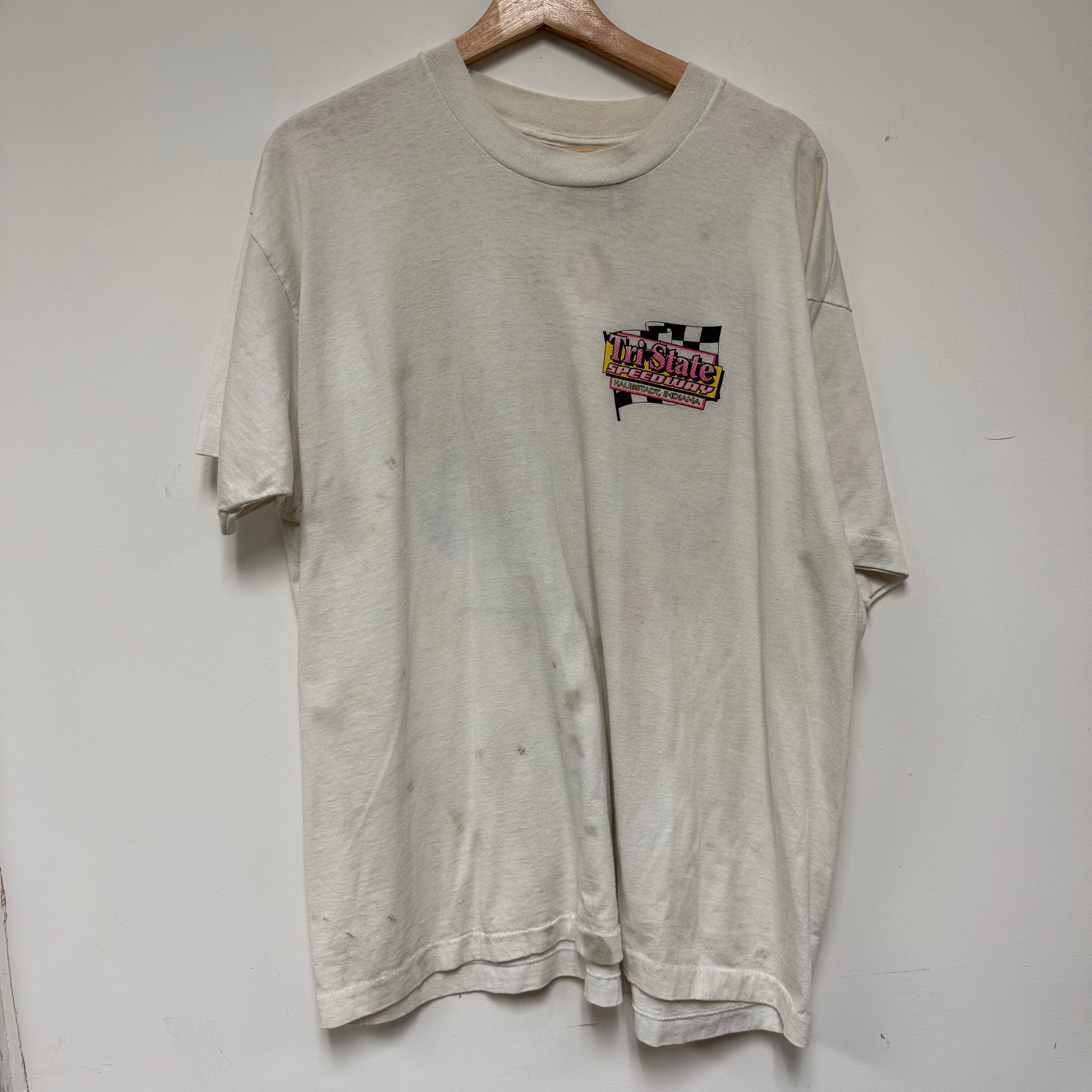 Vintage Tri-State Speedway Haubstadt, Indiana Shirt: XXL