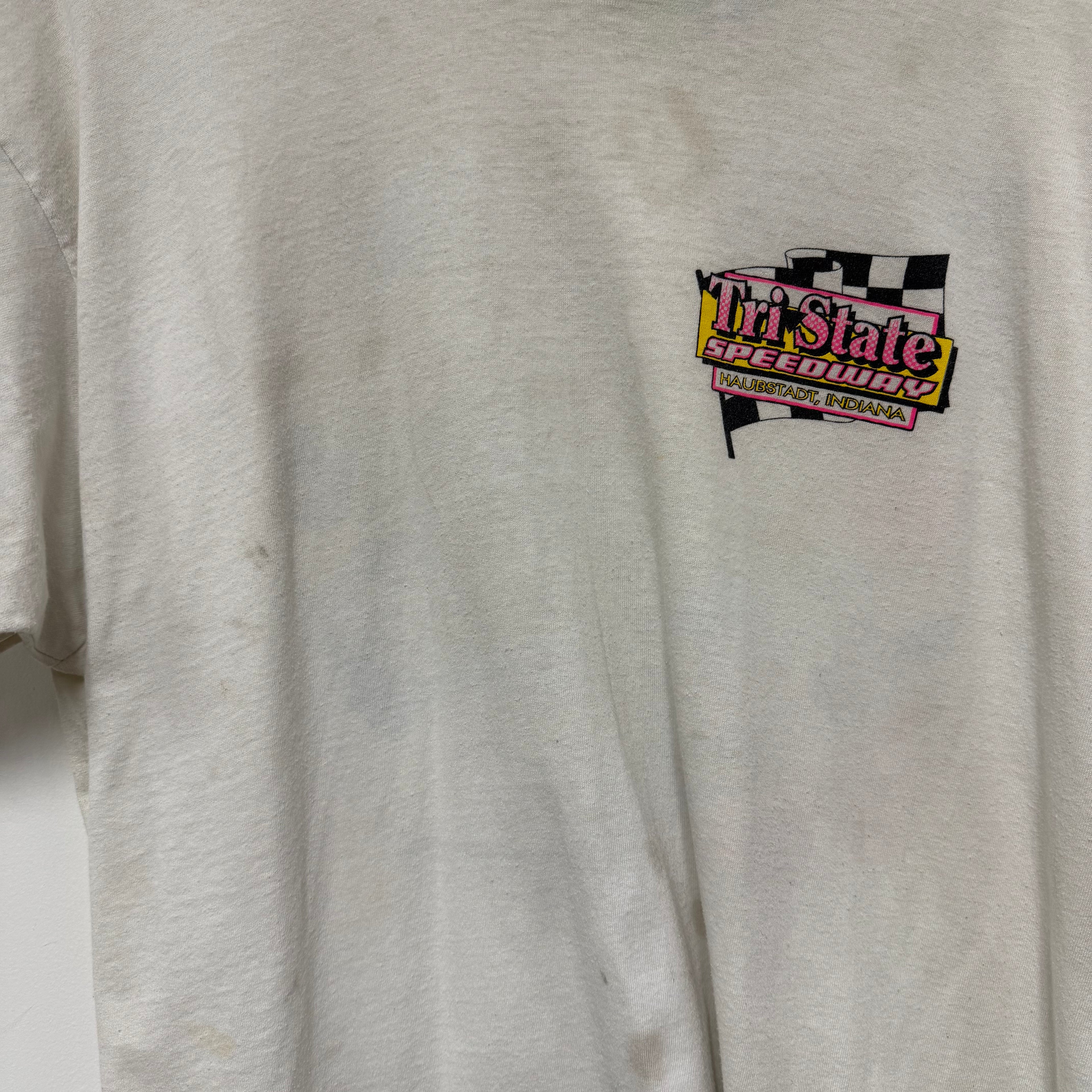 Vintage Tri-State Speedway Haubstadt, Indiana Shirt: XXL