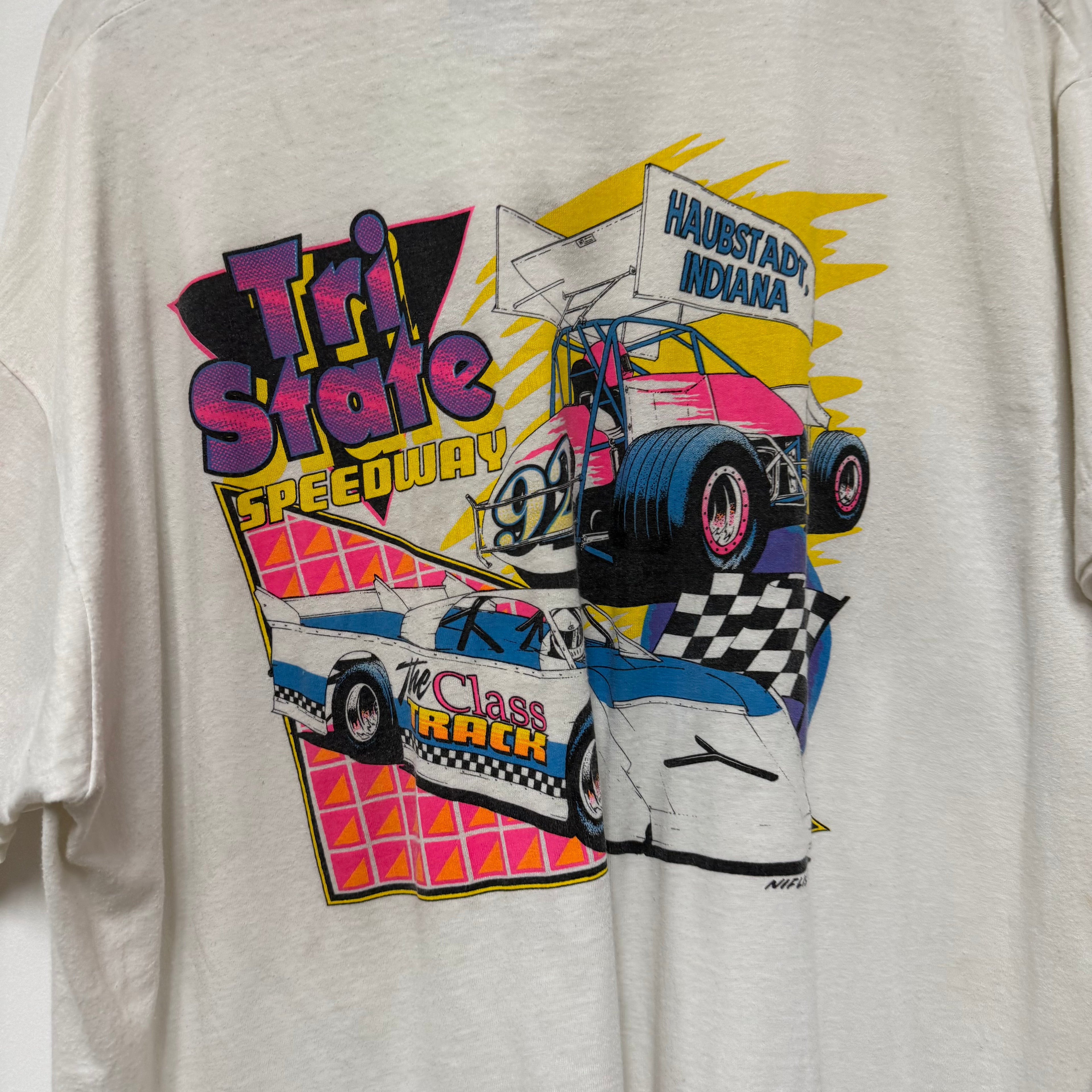 Vintage Tri-State Speedway Haubstadt, Indiana Shirt: XXL
