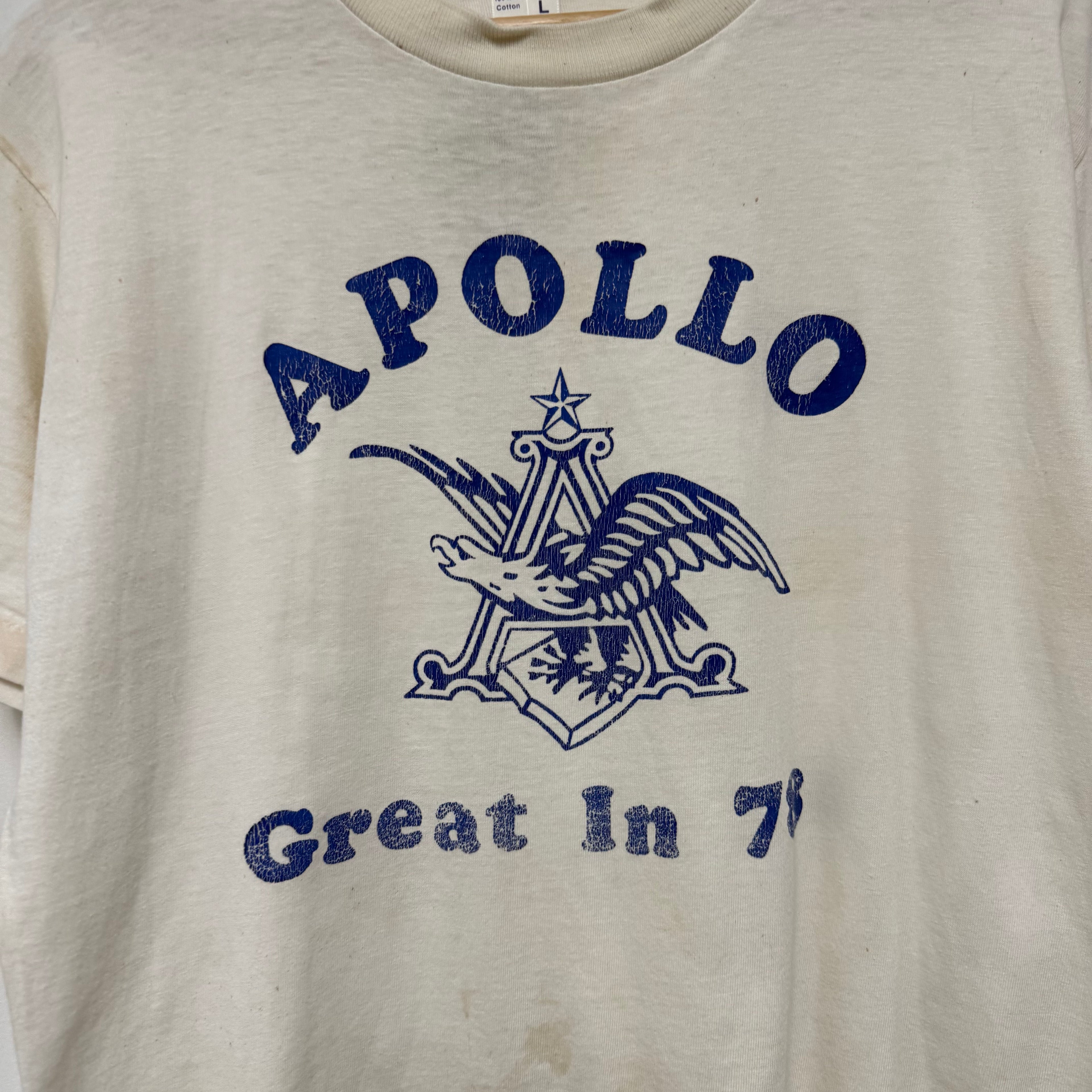 Vintage '78 Apollo T-Shirt: L